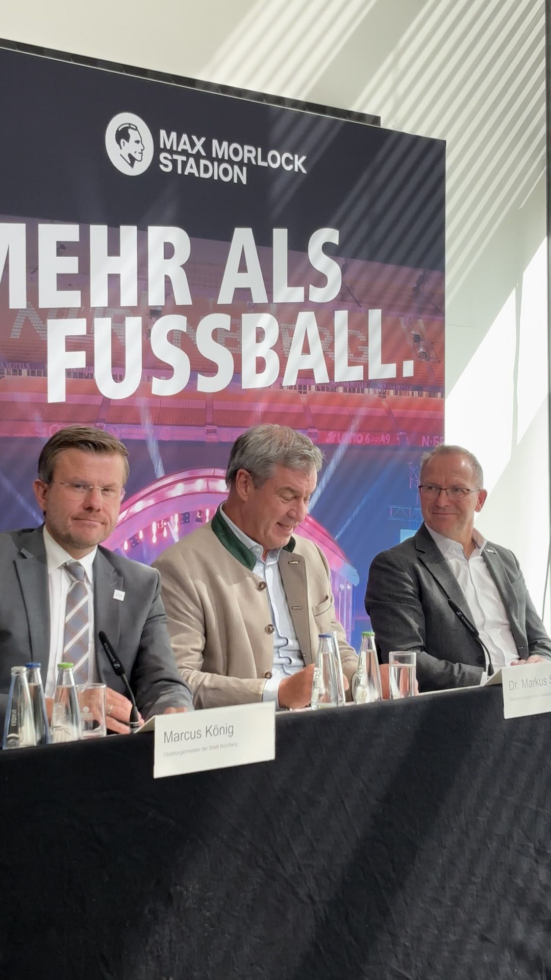 Video: Ausrichtung des Mega-Sportevents "Finals" in Nürnberg? Das sagt Ministerpräsident Söder zu den Plänen