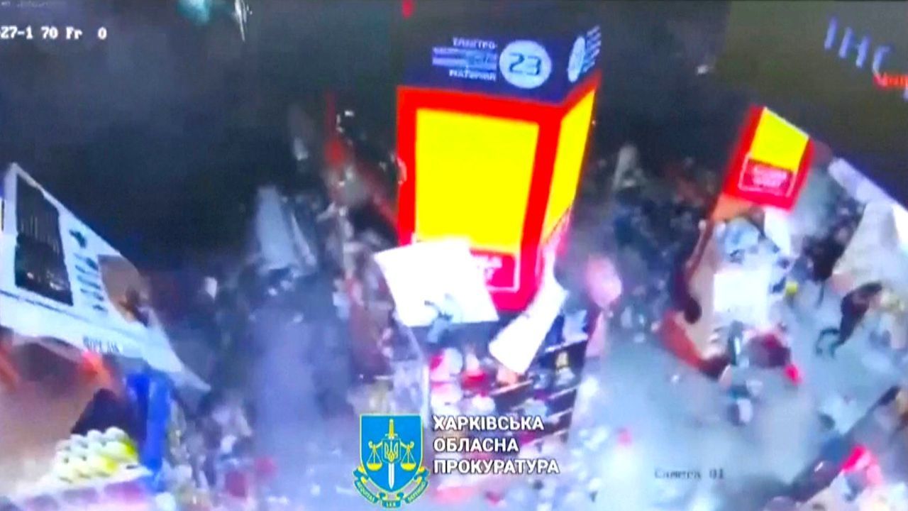 Nach Baumarkt-Angriff in Charkiw: CCTV-Aufnahmen veröffentlicht