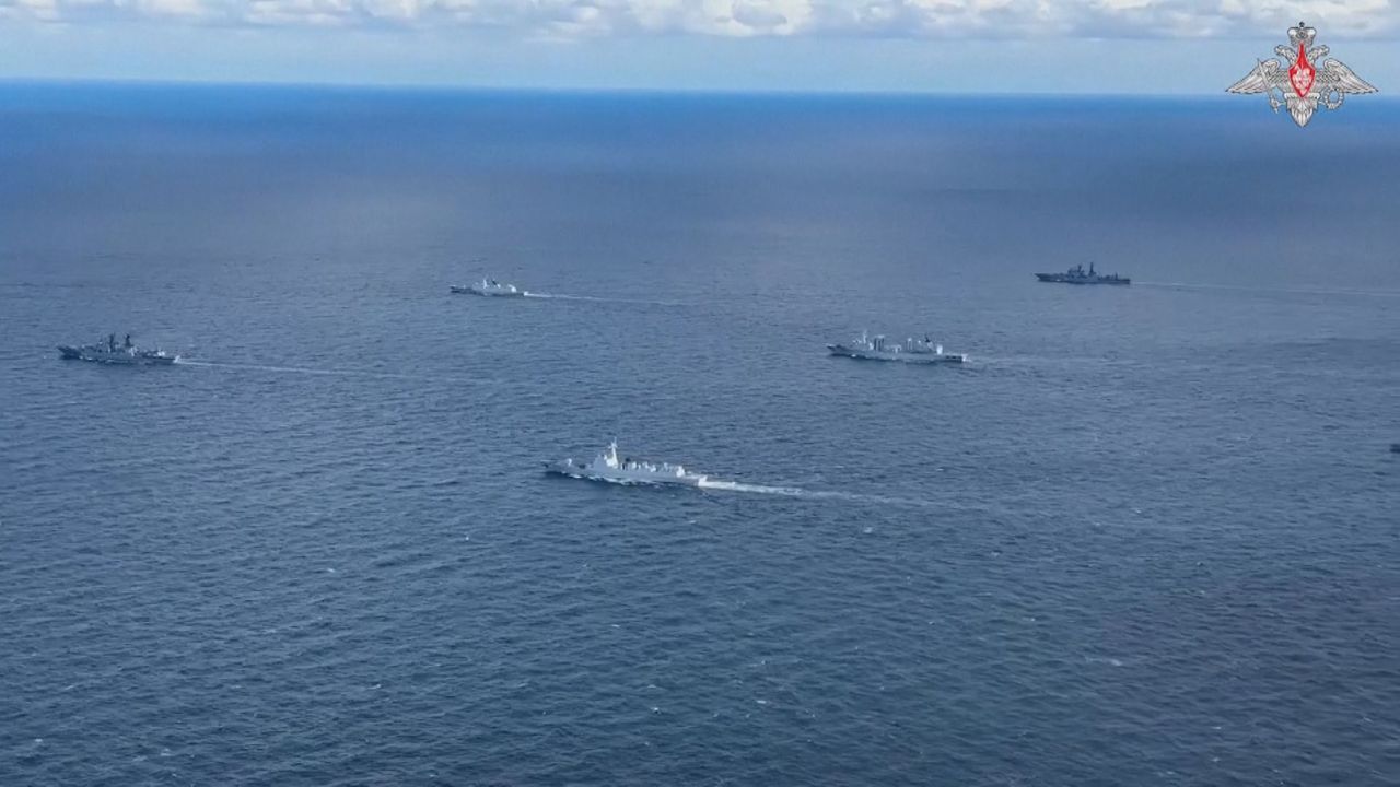 Kooperation auf See: Russland und China setzen ihre gemeinsame Marineübung fort