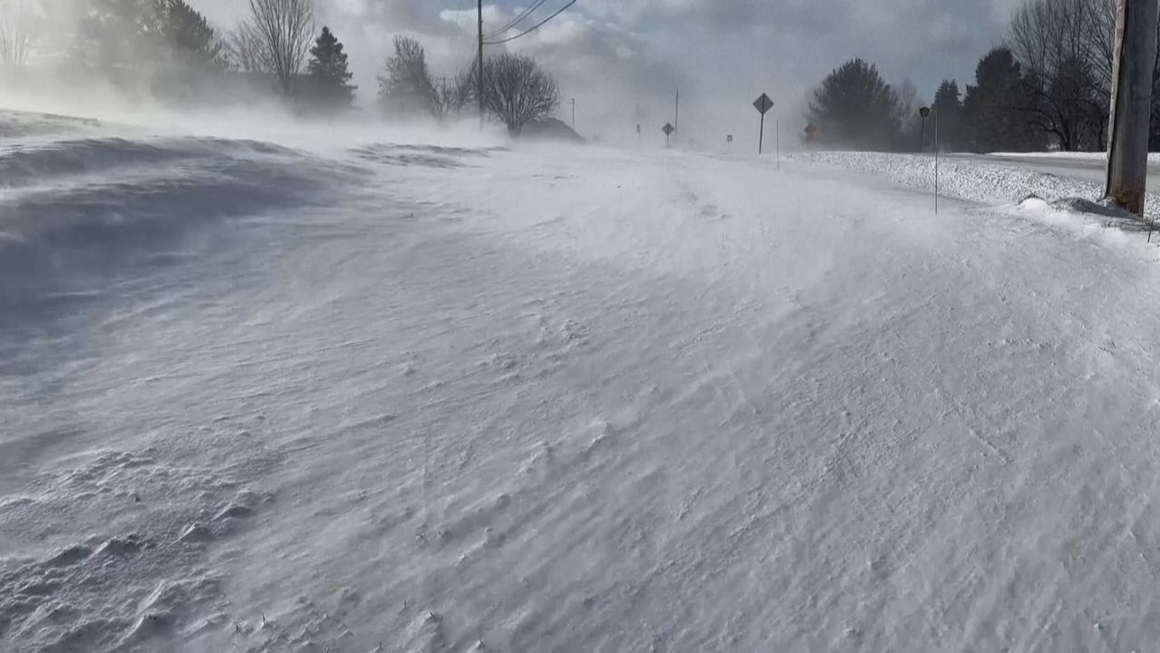 Heftiger Schneesturm in New York: Minus 20 Grad und Verkehrschaos