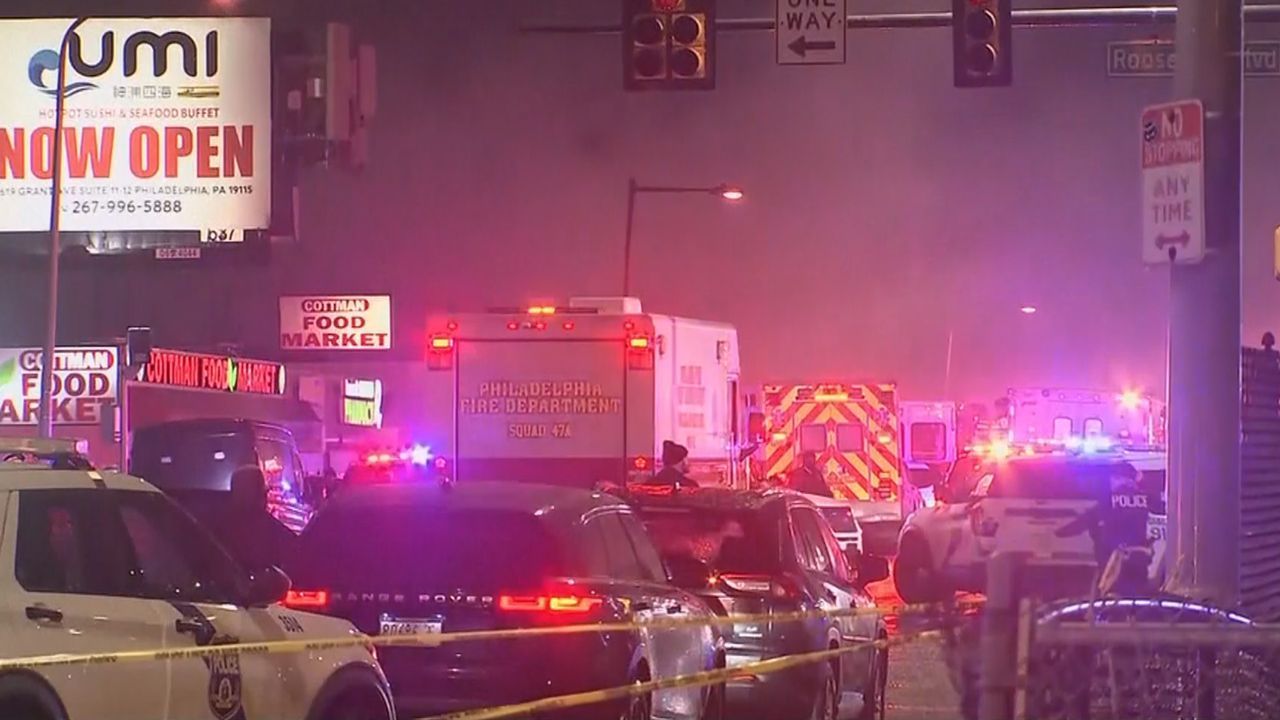 Erneutes Unglück in den USA: Flugzeug stürzt in Wohngebiet in Philadelphia