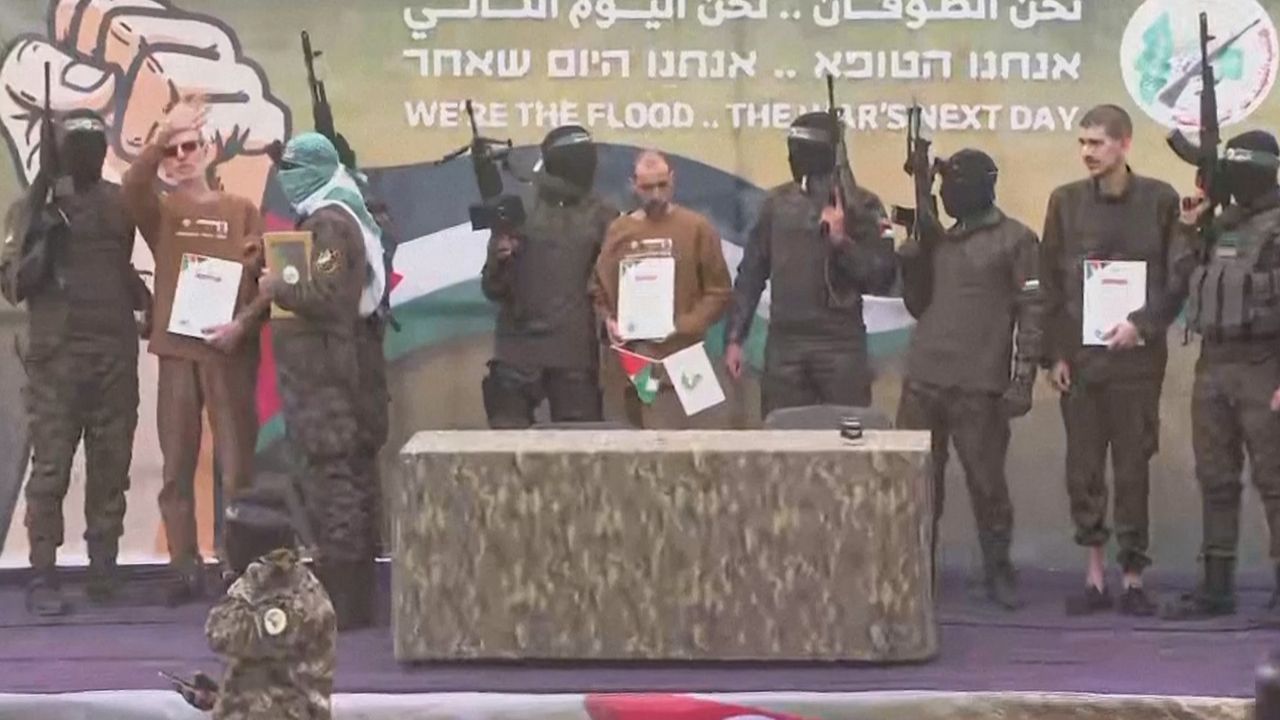 Deutsch-Israeli unter den Freigelassenen: Hamas übergibt drei weitere Geiseln