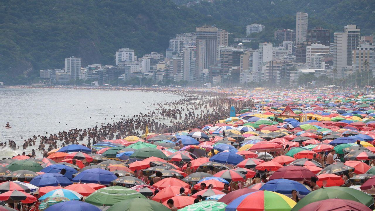 Heißeste Temperaturen seit einem Jahrzehnt: Hitzewelle überrollt Rio