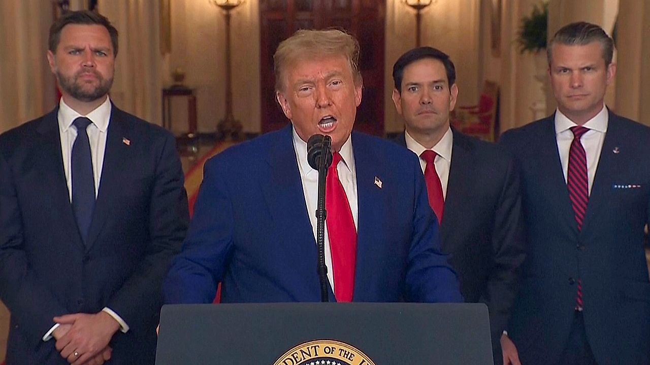 US-Attack on Iran: Trump announces destruction of Iranian nuclear facilities