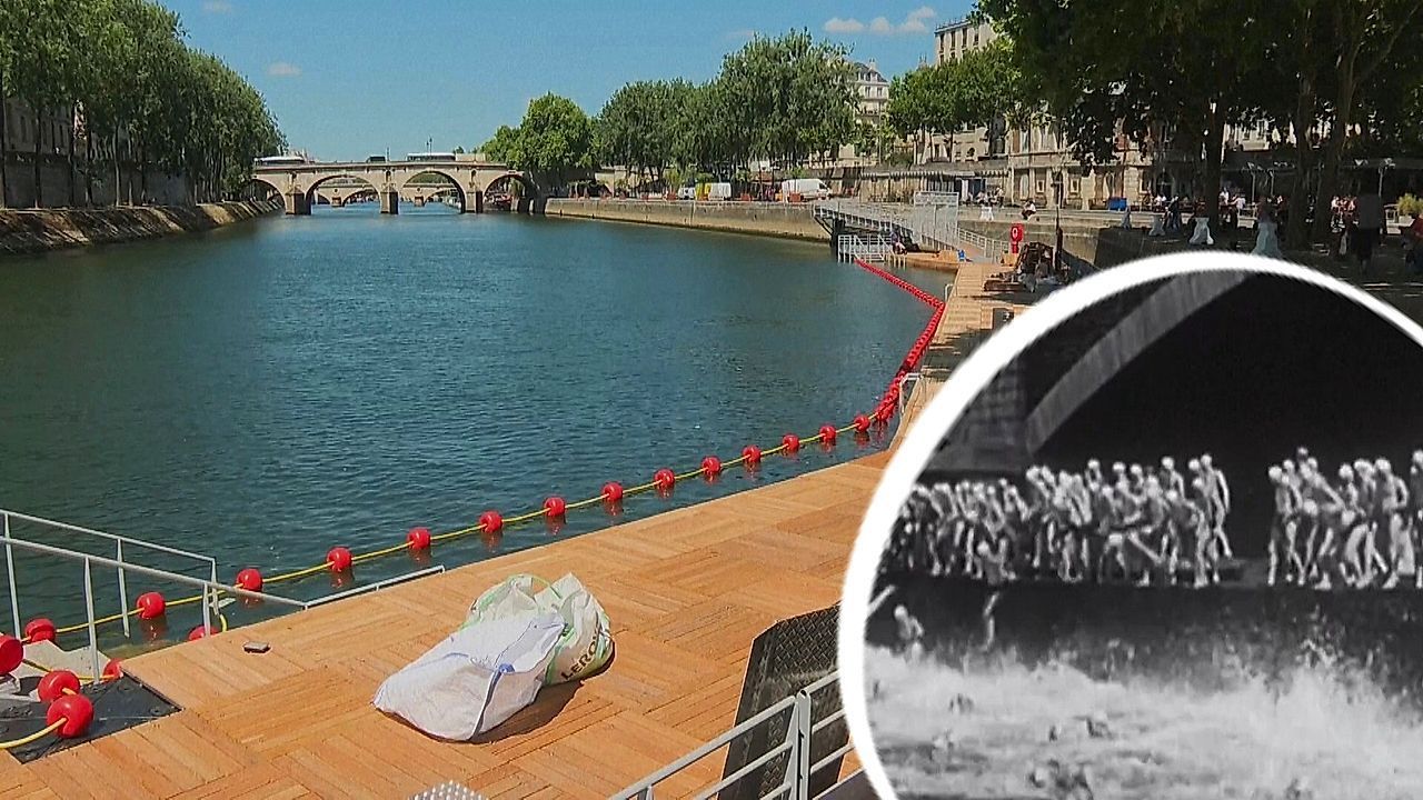 Erstmals seit über 100 Jahren: Paris öffnet die Seine zum Schwimmen