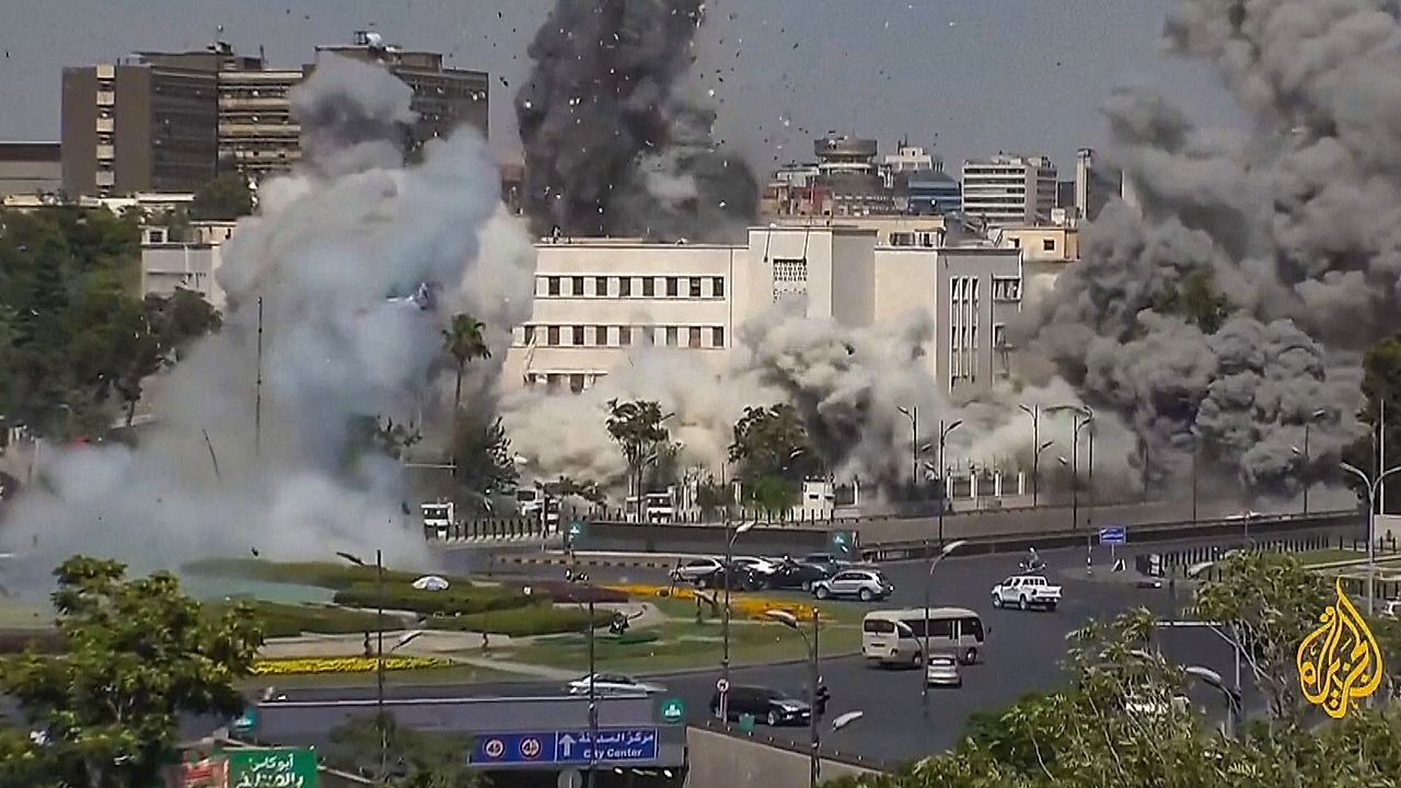 Video: Gewalt gegen Drusen in Syrien: Israel bombardiert Zentrum von Damaskus
