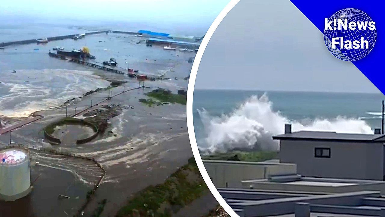 k!News-Schlagzeilen: Tsunami rund um den Pazifik, Trauerzug für Ozzy Osbourne
