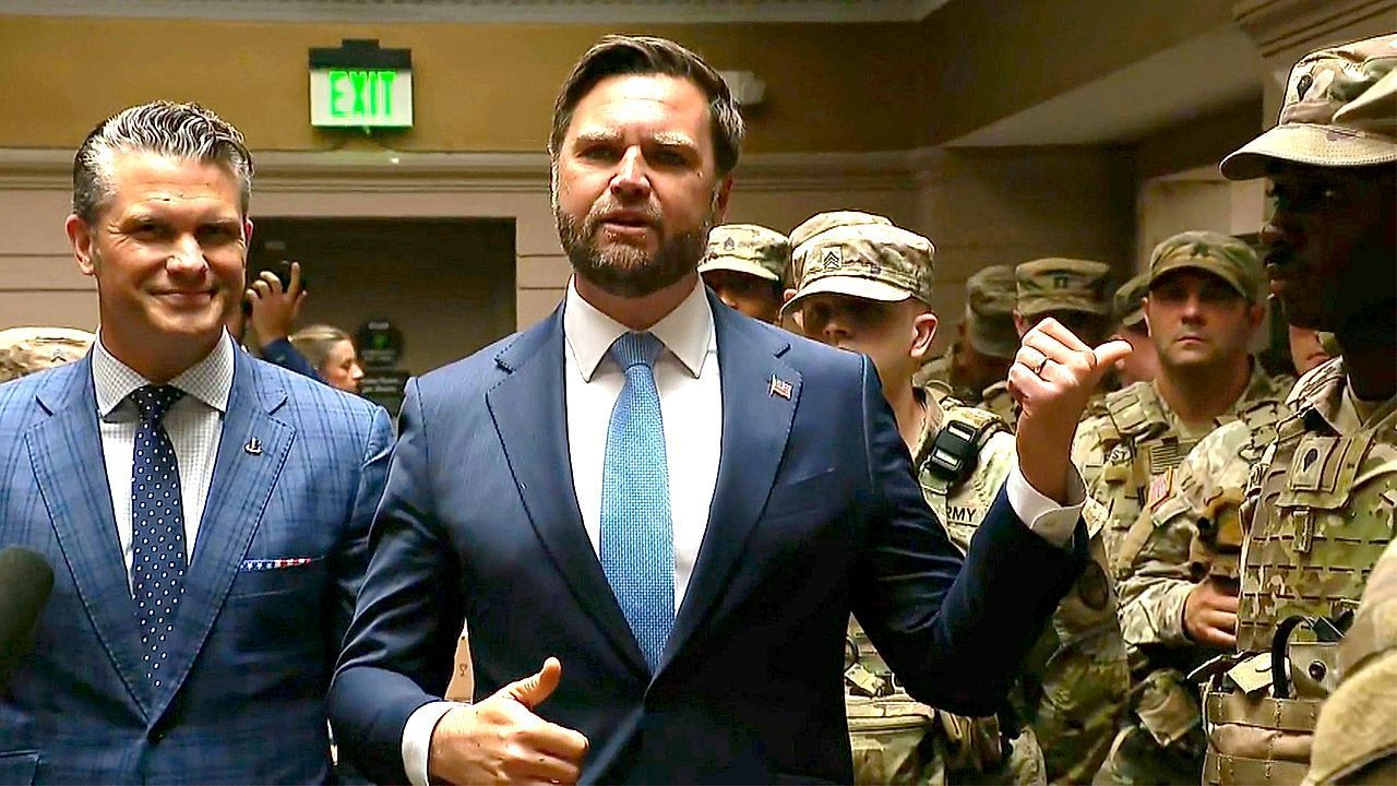 JD Vance bei Besuch der Nationalgarde ausgebuht – Protest gegen Einsatz in Washington