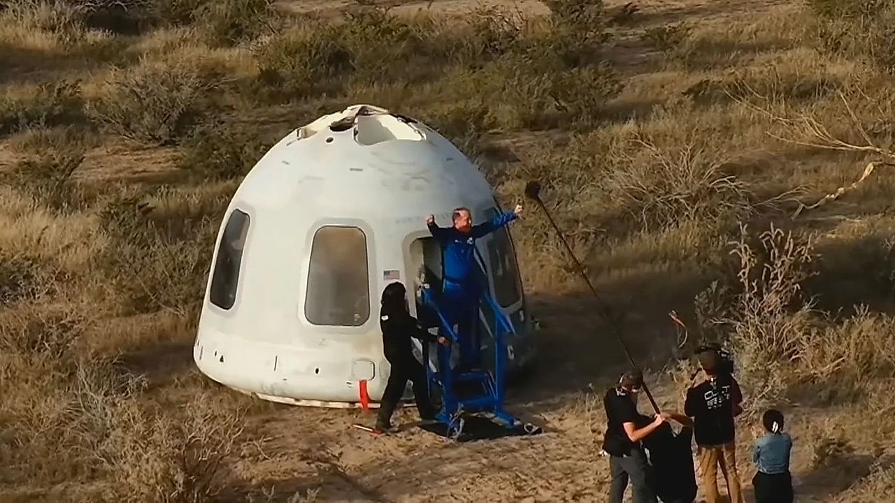 Blue Origin schickt sechsköpfige Crew ins All – 36. New-Shepard-Flug erfolgreich