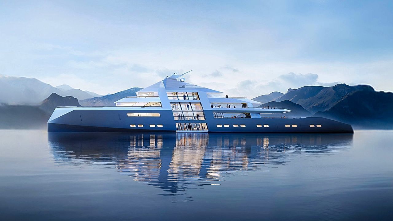 Video: British firm unveils concept for $398 million Outlier I superyacht