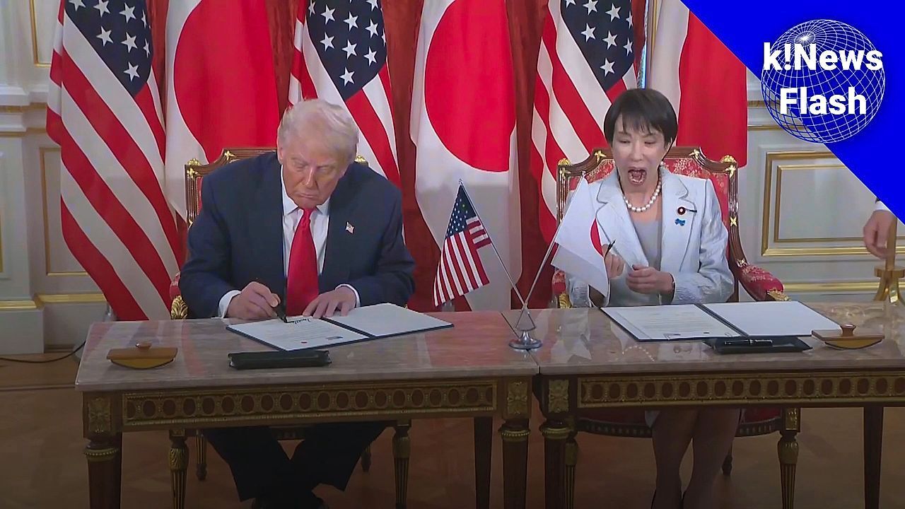 k!News-Schlagzeilen: Deal zwischen Japan und Trump, RSF-Miliz nimmt Faschir ein, Erdbeben in Türkei