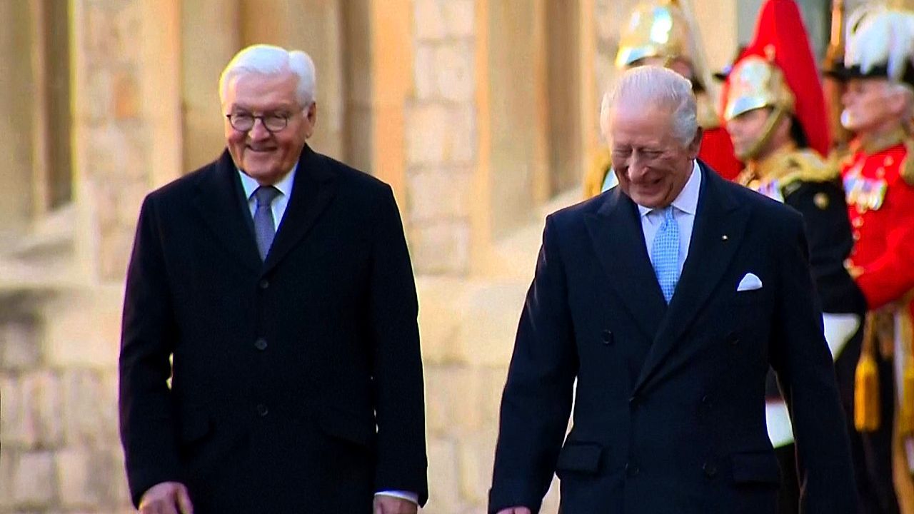 Erster Staatsbesuch seit 27 Jahren: Royals empfangen Steinmeier in London