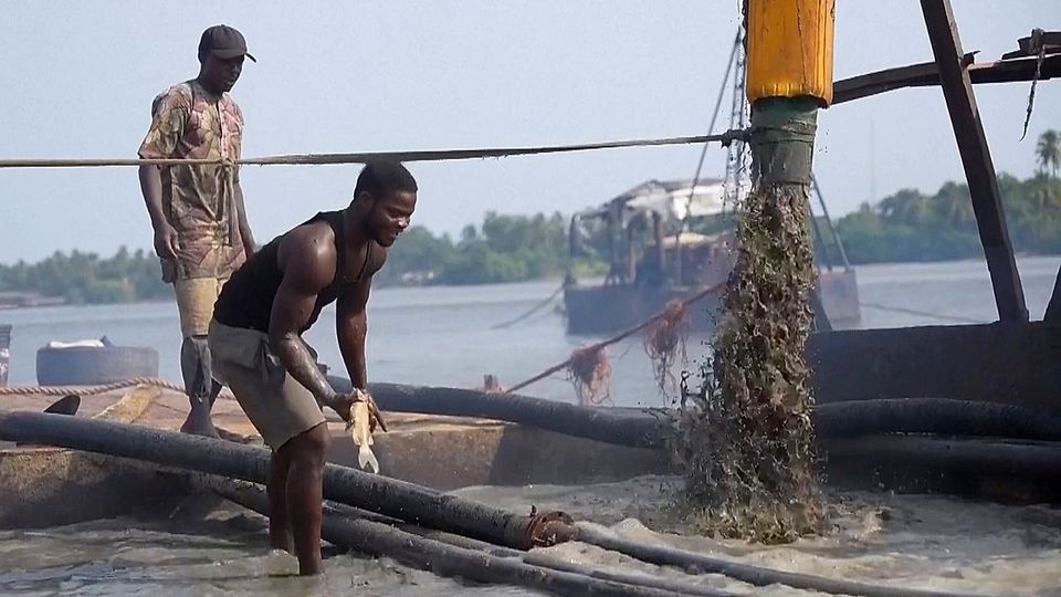 Lebensgrundlagen bedroht: Sandförderung zerstört Fischerei in Lagos