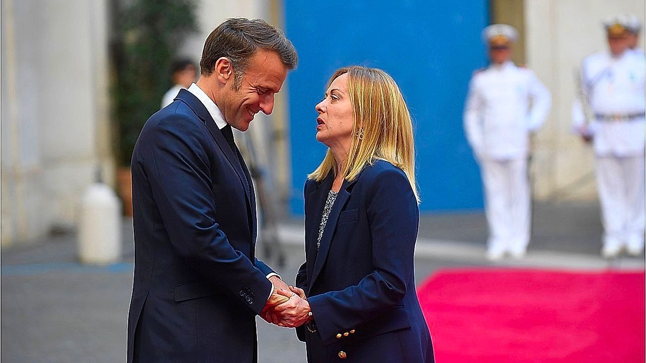 Video: Diplomatic tension! Meloni and Macron clash over death of activist in Lyon