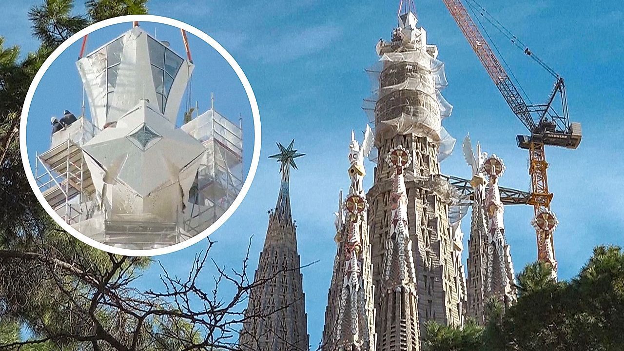 Video: Hauptturm vollendet: Sagrada Família ist höchste Kirche der Welt