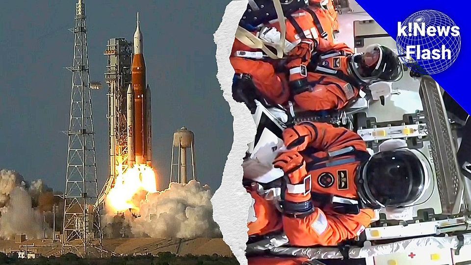 k!News-Woche: Aufbruch zum Mond, Wetterchaos in Italien, Russisches Öl für Kuba