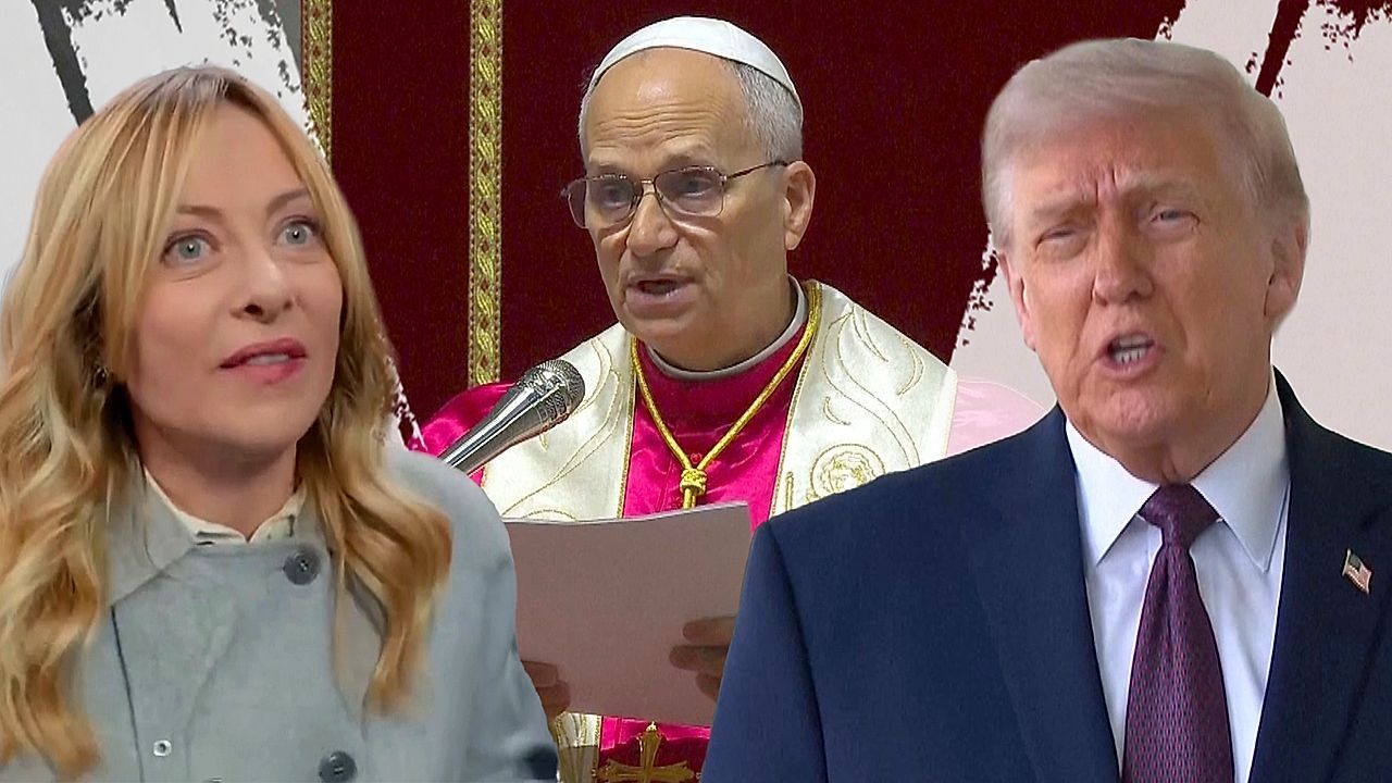 Video: Meloni stellt sich hinter Papst Leo – Trump: „Ich bin schockiert von ihr“