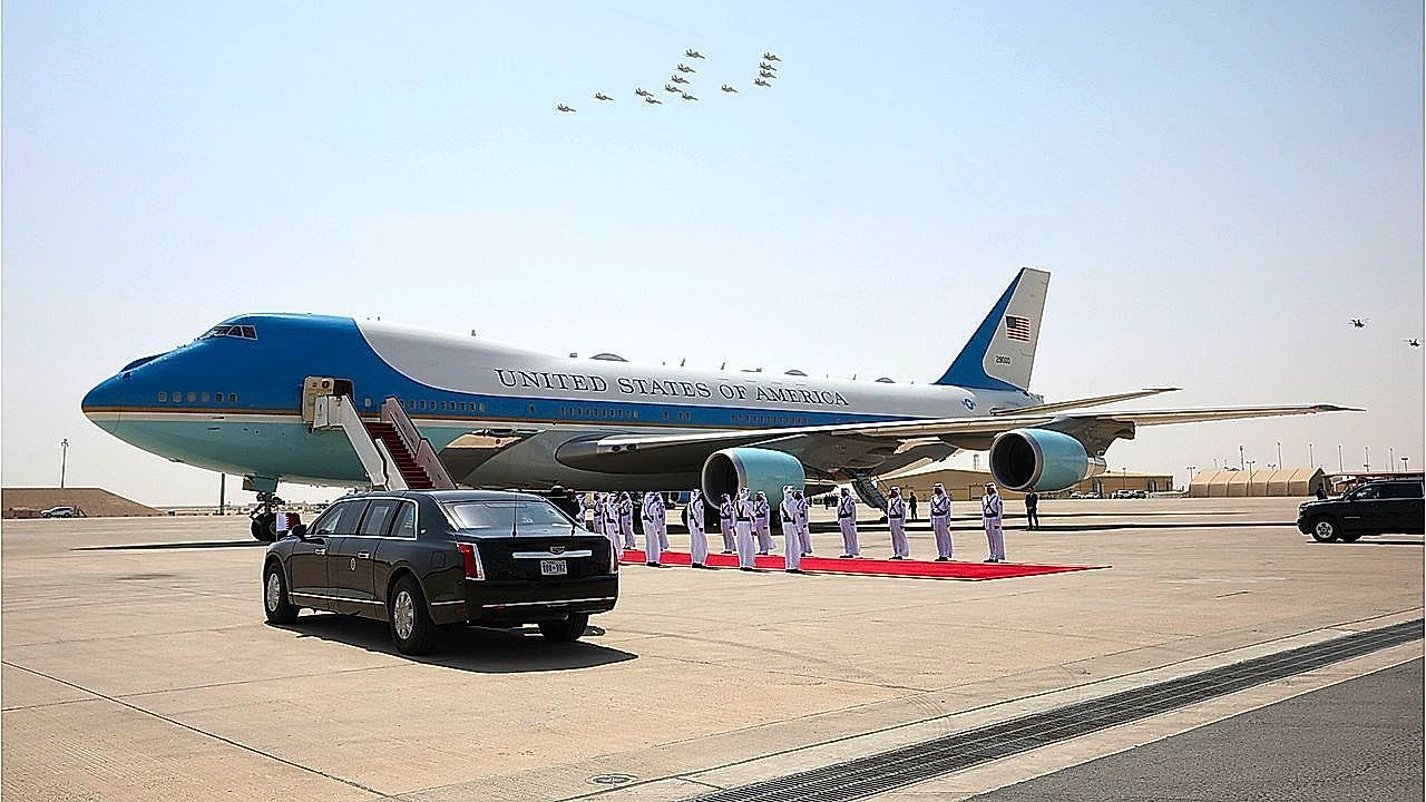 Video: Trump says Qatar-gifted Air Force One will be upgraded to be "maxed out" with new security systems