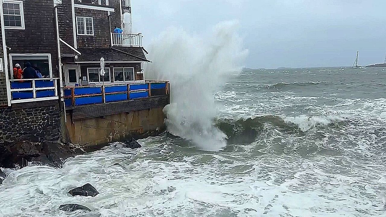 Video: Powerful Nor'easter causes flooding and power outages in US Northeast