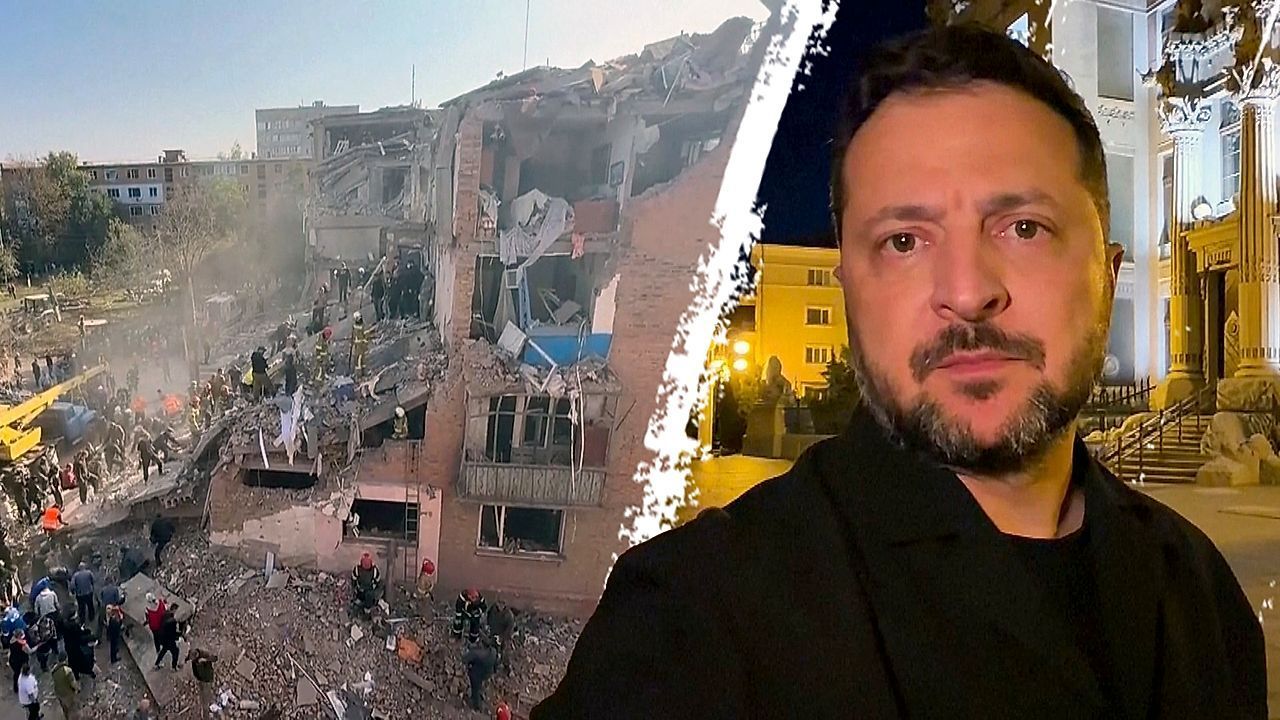 Video: „Geburtstagsgeschenk” für Putin: Selenskyj verurteilt tödlichen Angriff auf Pryluky