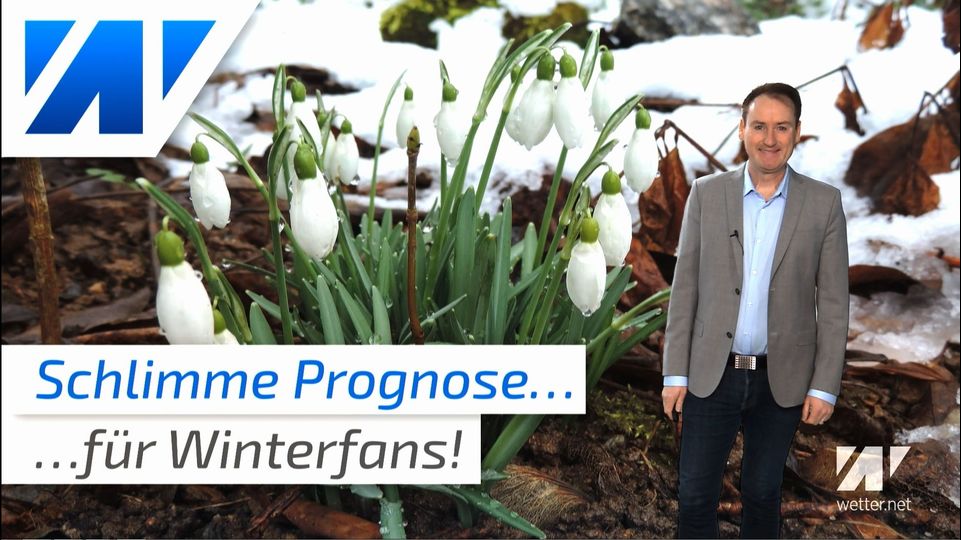 Schlimme Wetterprognose für alle Winterfans!