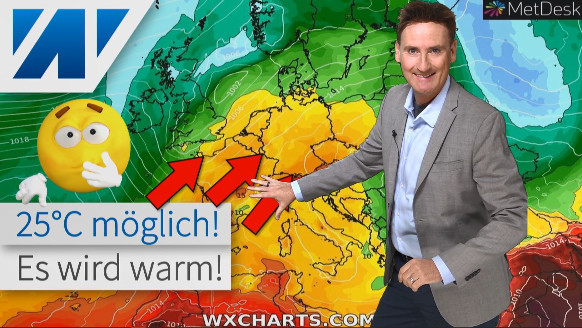 Madness! Up to 25°C in Germany next week!