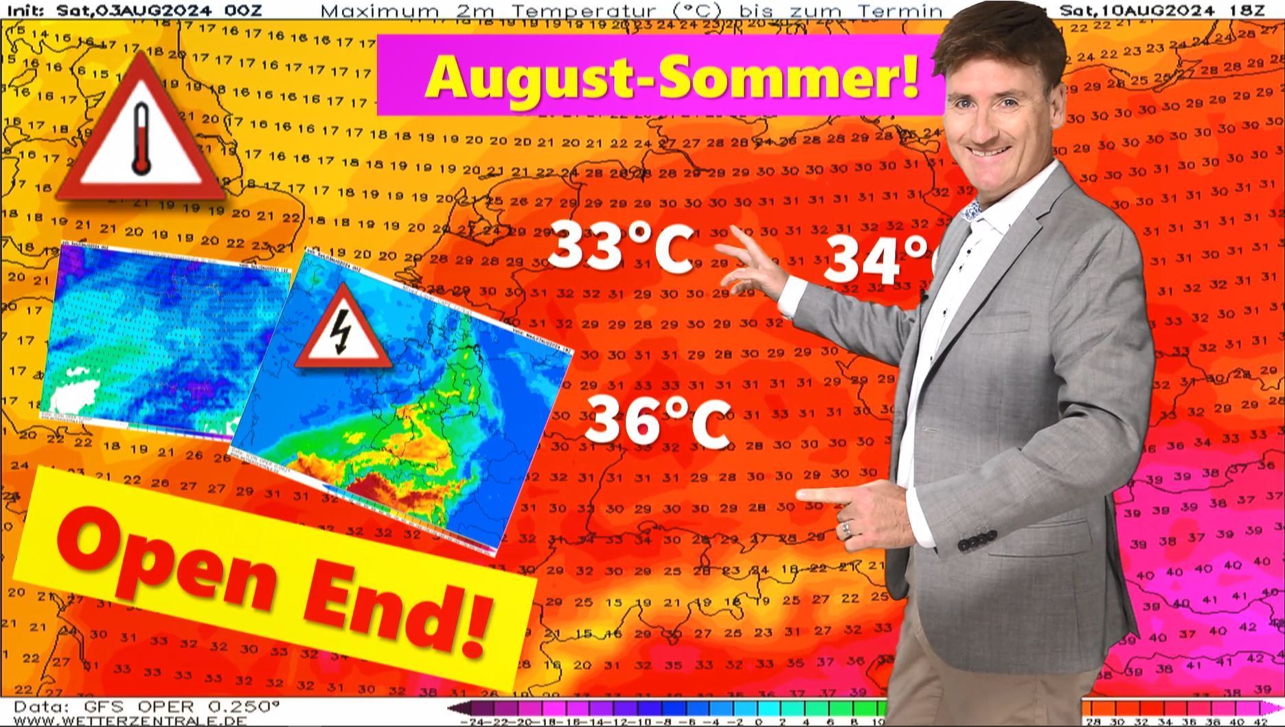 Heiße Aussichten: August bringt weiterhin Hitze – Der Sommer läuft zur Höchstform auf! Wann Absturz?
