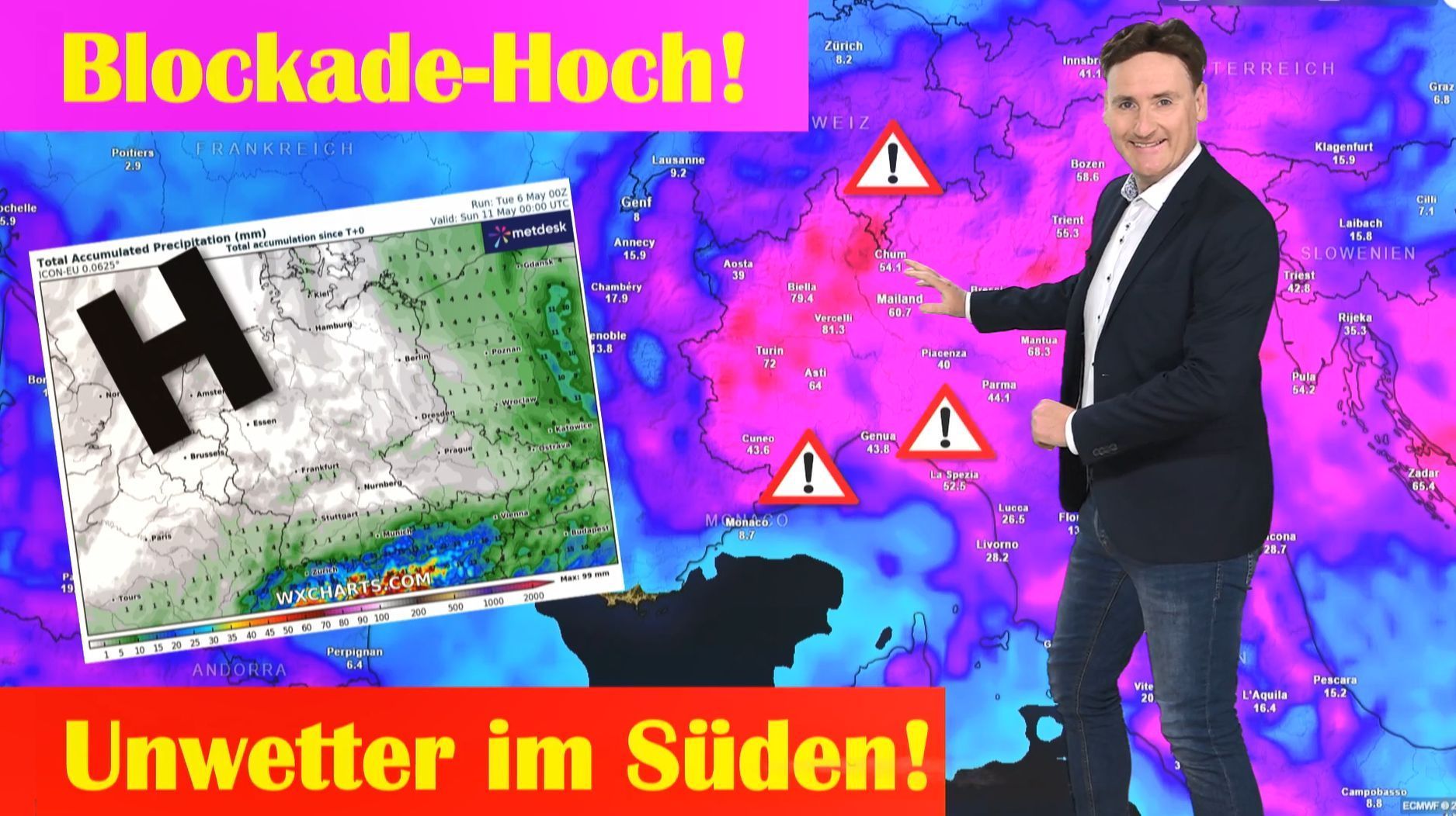 Video: Schon wieder eine "Blocking"-Wetterlage: Experte erklärt die Gefahren dieser Wetterkonstellation für Deutschland!