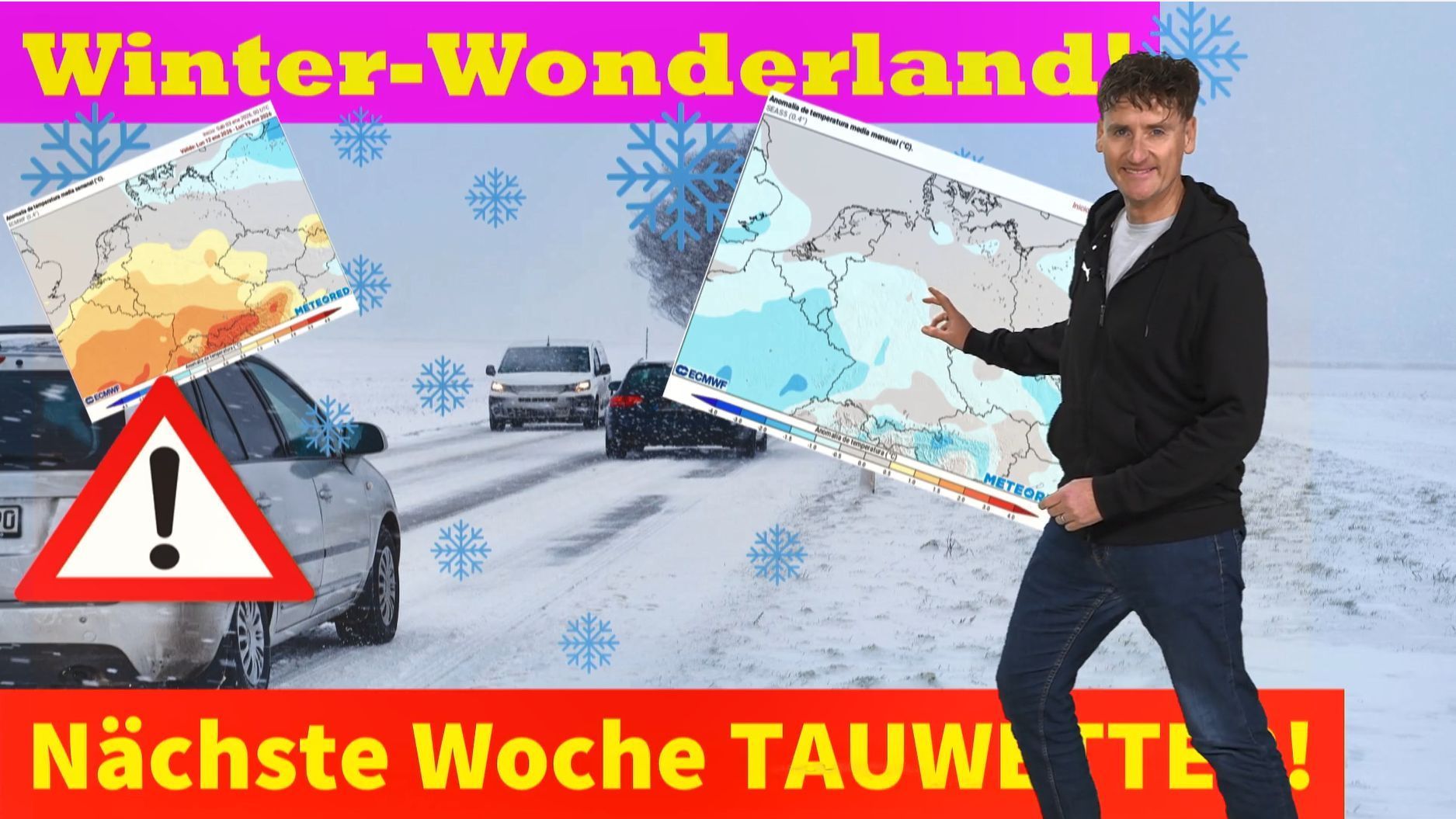 Video: Experte verrät die Februar-Prognose: "Damit hat wohl kaum einer gerechnet" Neue Schnee- und Eisfront am Montagmorgen!