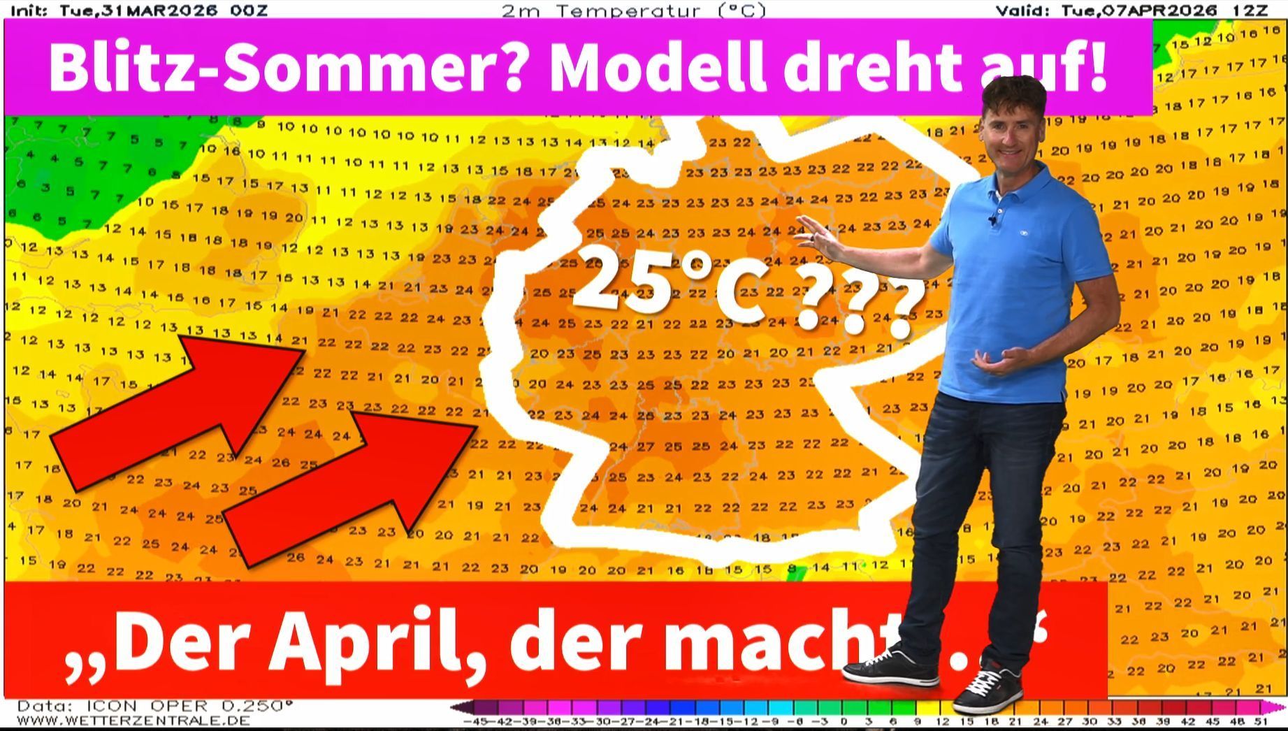 Video: Die ersten Sommertage sind möglich und das schon Anfang April: Oster wird oft freundlich und warm!
