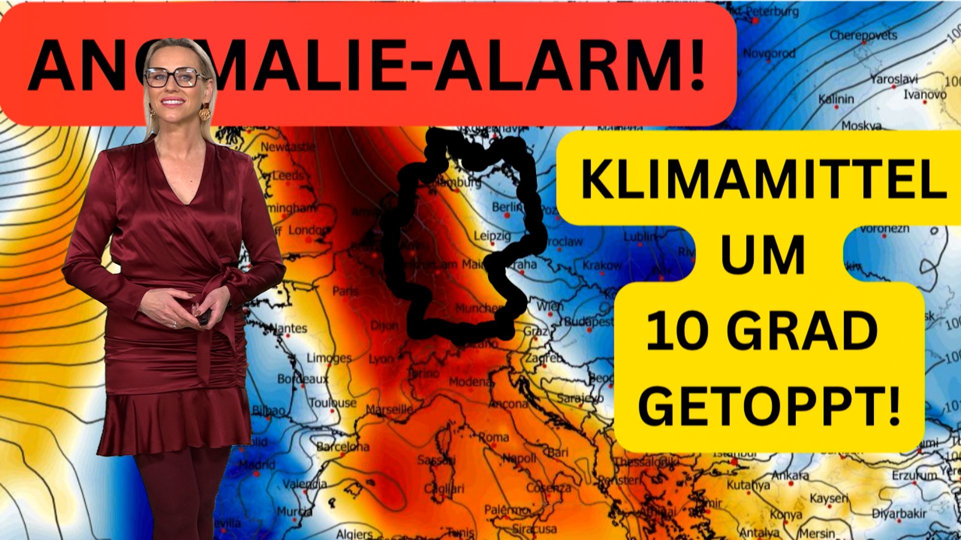 Video: Deutschland vor Wärme-Knall! Markante 10 Grad wärmer als Klimamittel – Temperaturen wieder extrem