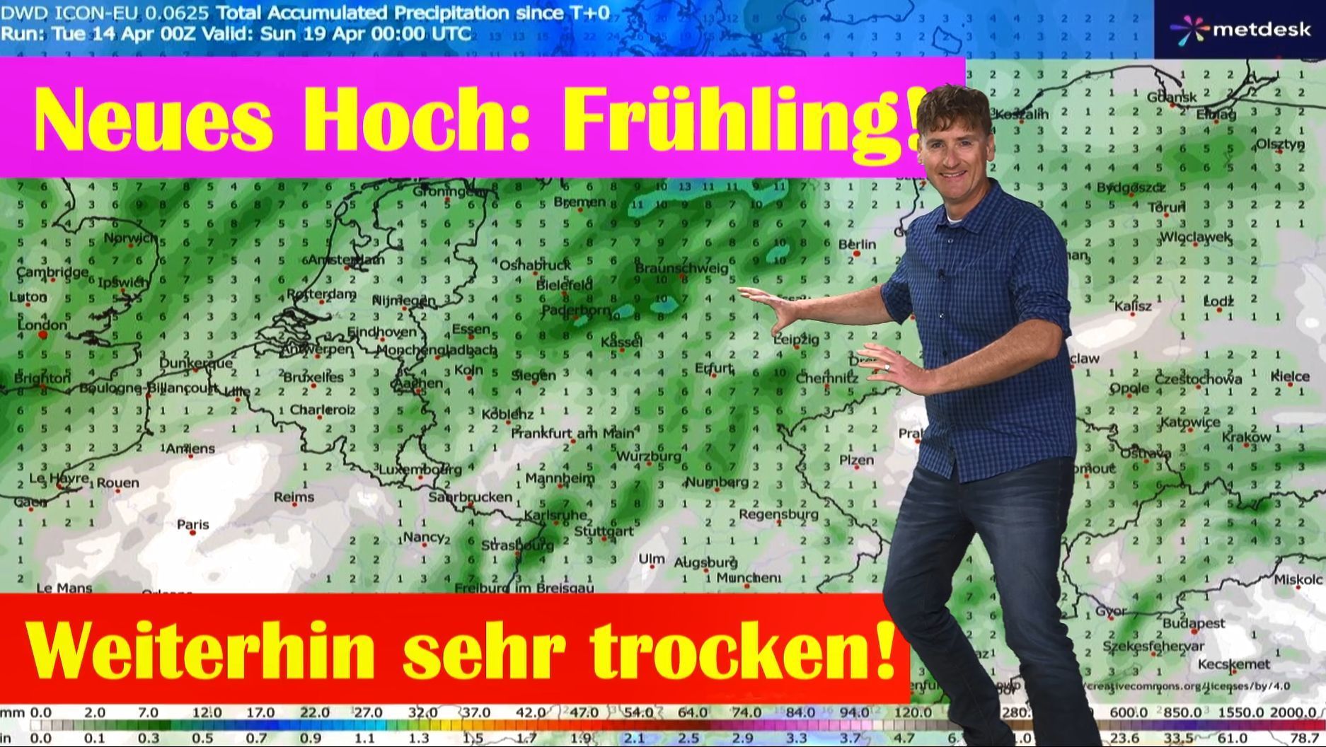 Video: Der Frühling feiert sein Comeback: 20°C + X!