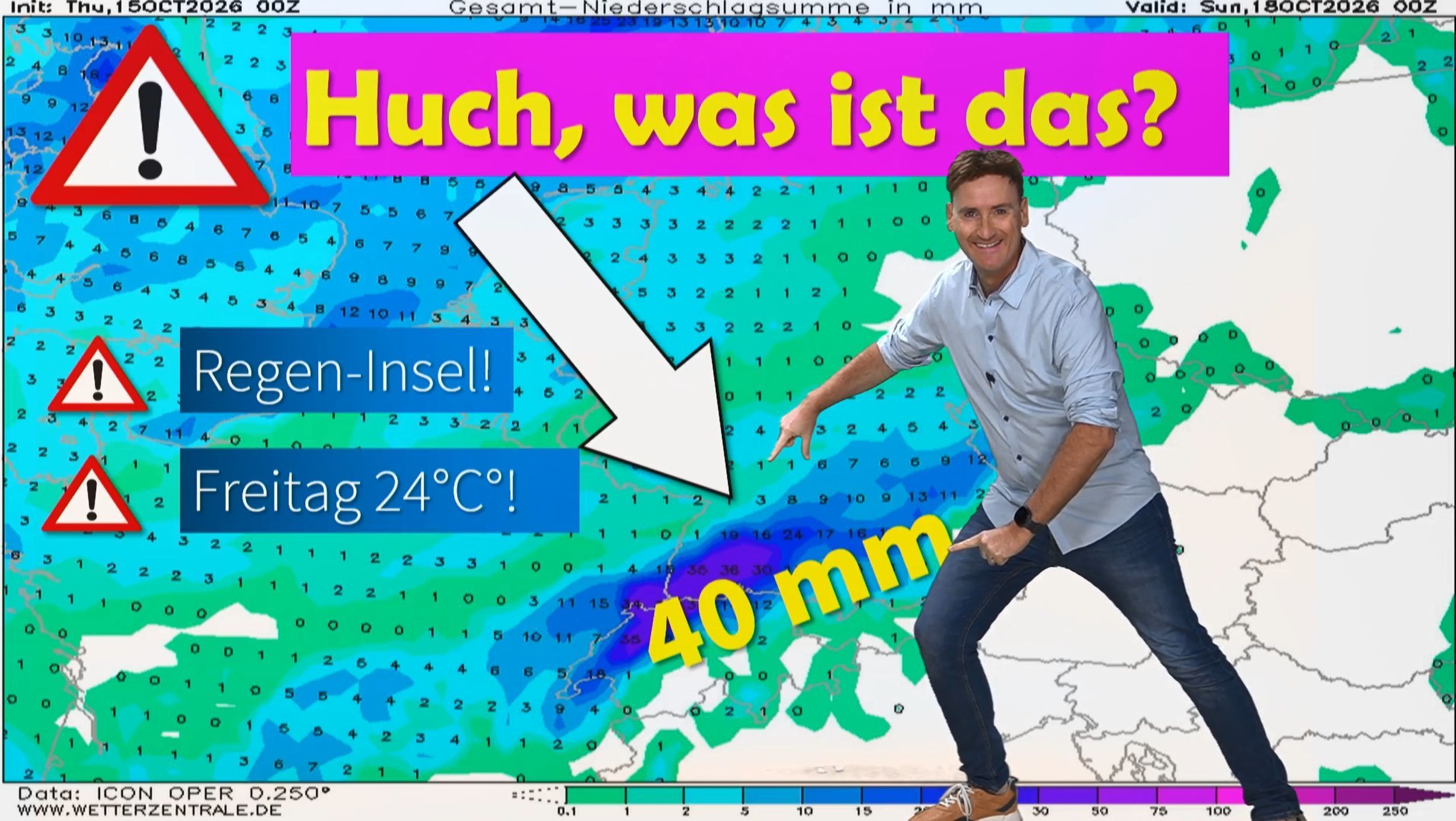 Video: 🌧️ Huch, was ist das? Überraschungs-Regen am Wochenende – und der Winter-Trend hat’s in sich ❄️