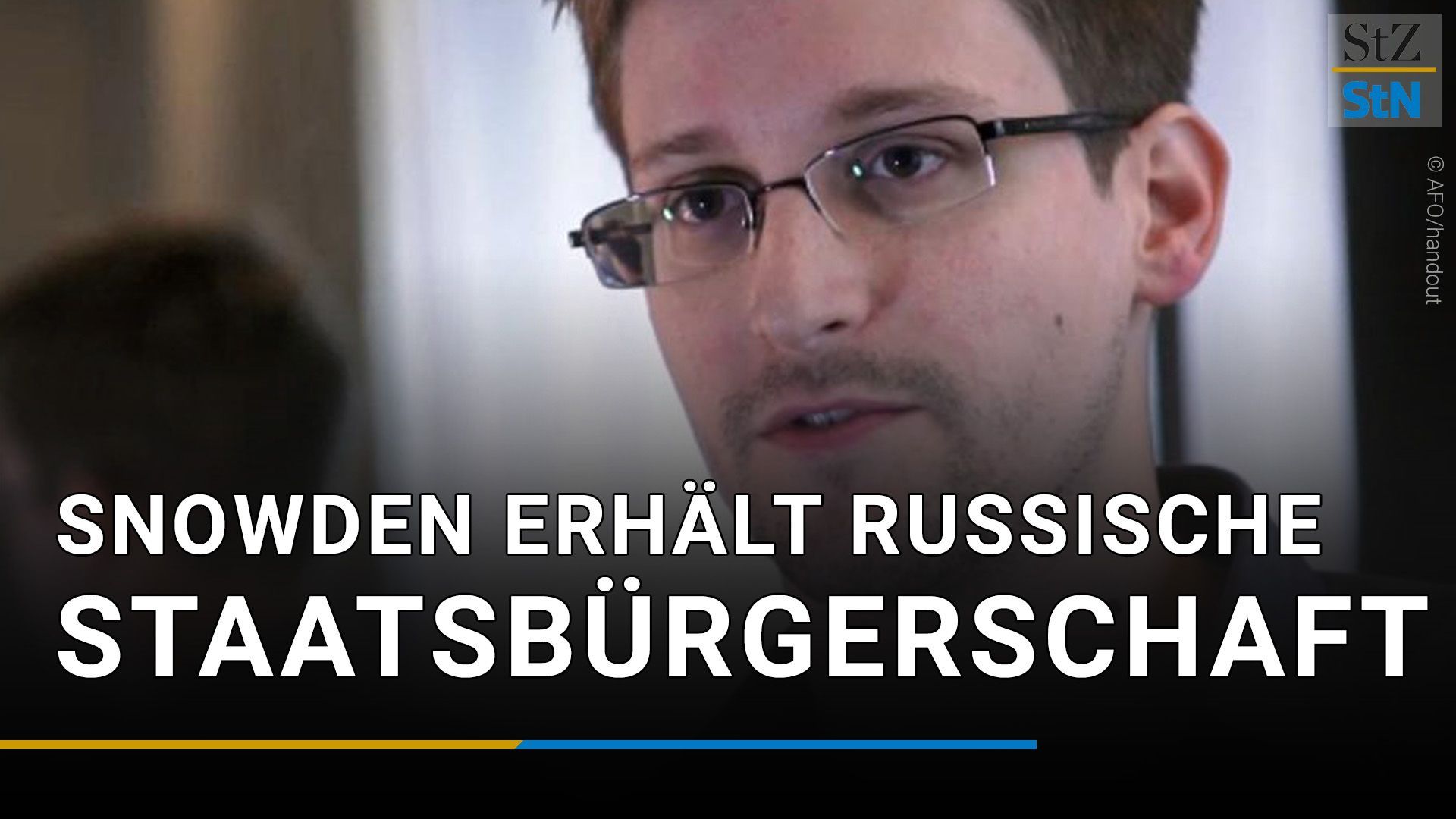 Whistleblower Edward Snowden wird russischer Staatsbürger