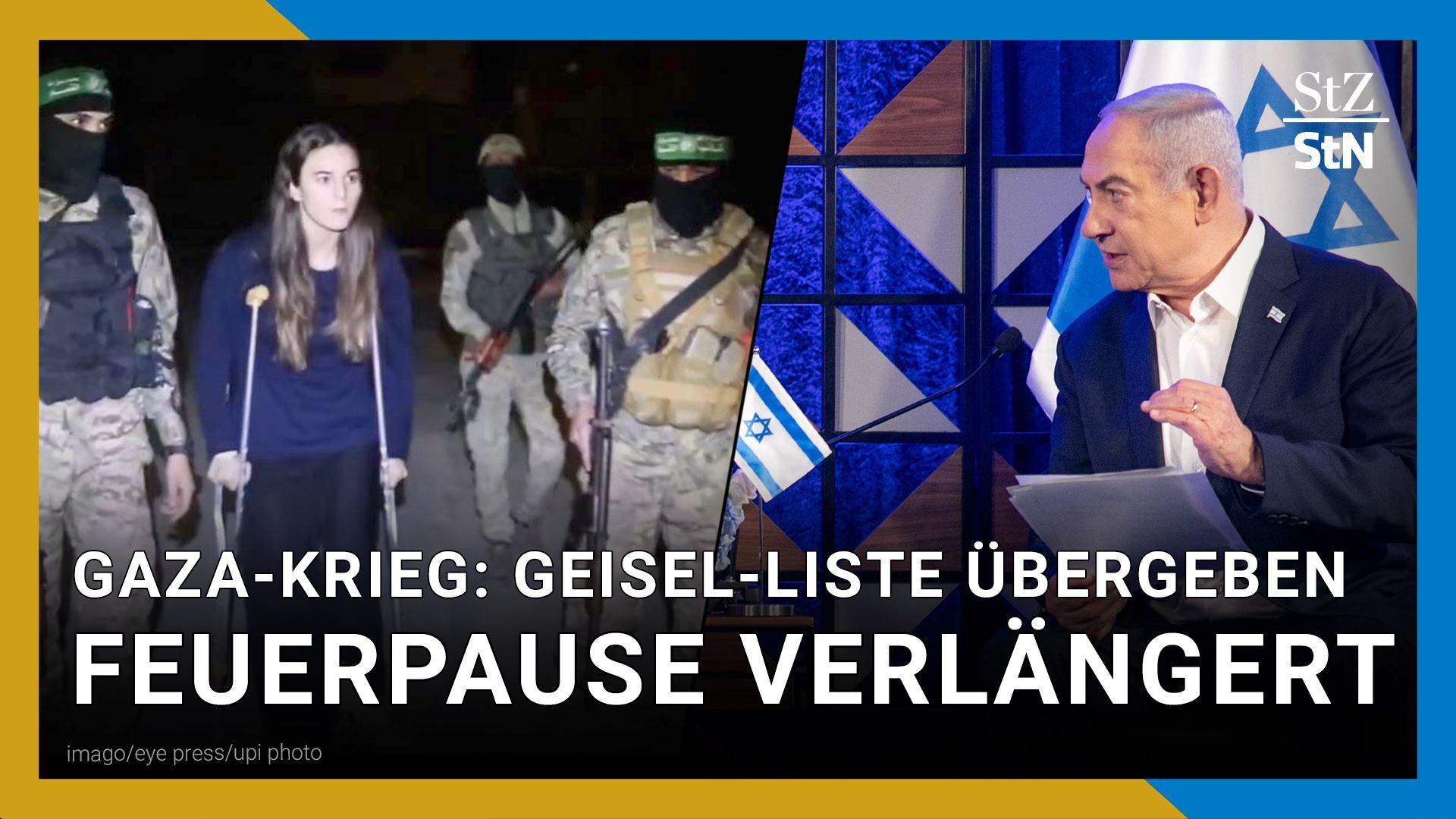 Feuerpause zwischen Israel und Hamas verlängert | Weitere Geiseln sollen freikommen