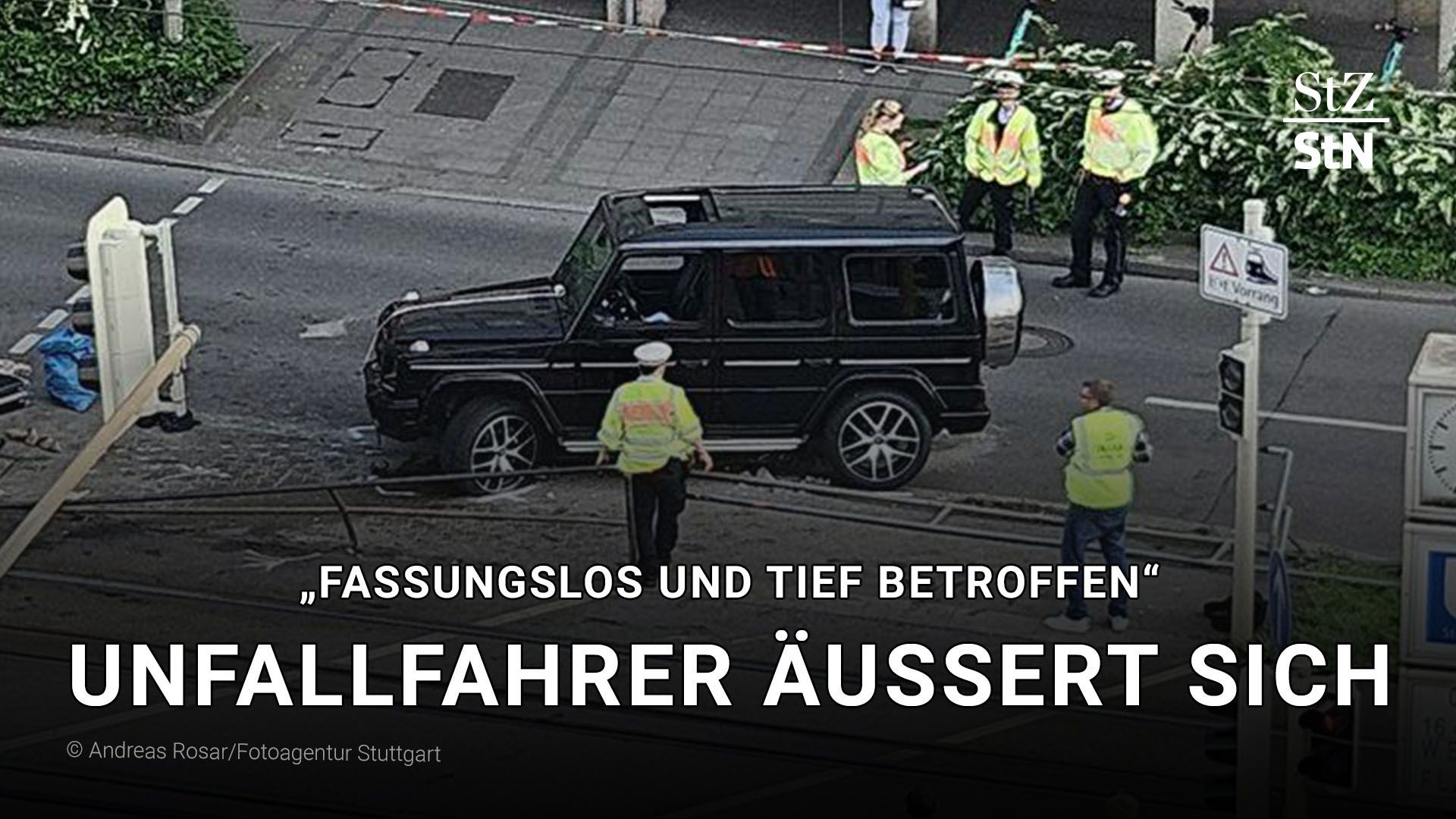 Unfallfahrer äußert sich nach tödlichem Unfall in Stuttgart