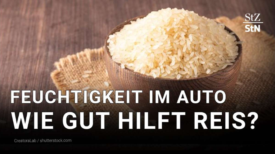 Hilft das wirklich? Reis als Luftentfeuchter im Auto