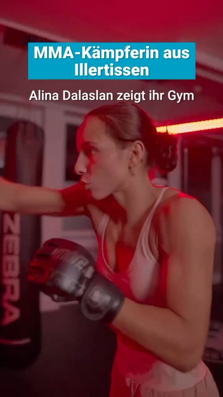 Video: MMA-Kämpferin aus Illertissen: Die eiserne Faust der Alina Dalaslan