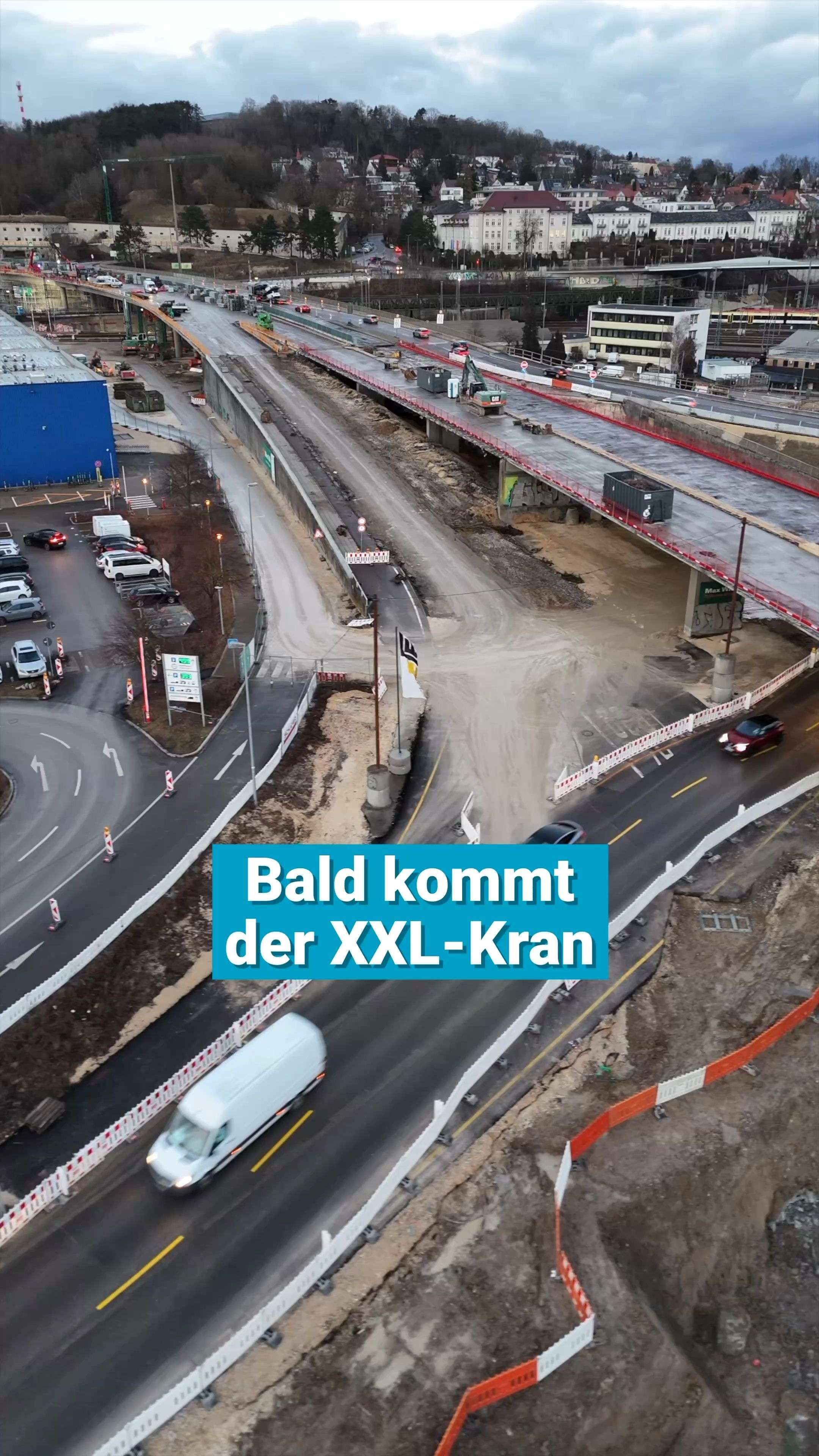 Video: Bald kommt der XXL-Kran nach Ulm!