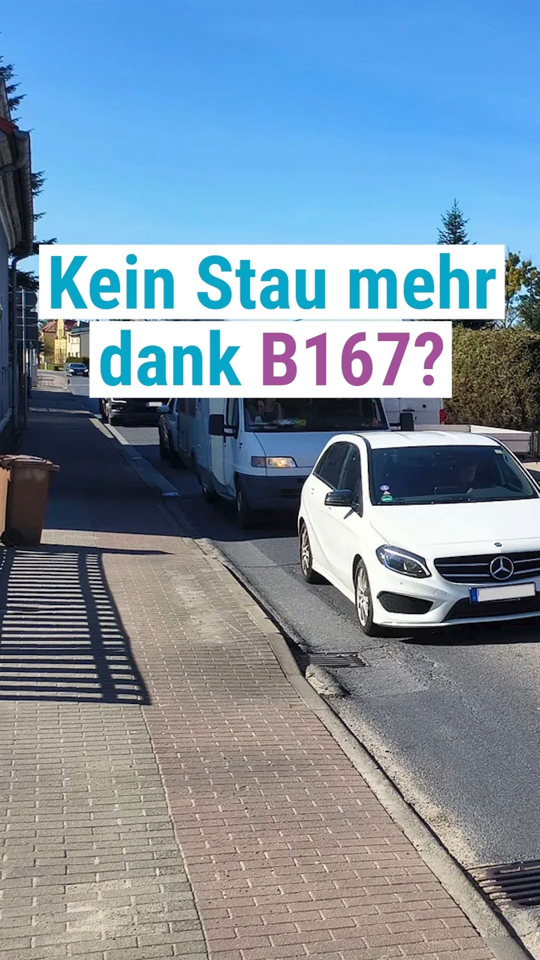 Video: Kein Stau mehr, dank der neuen B167?