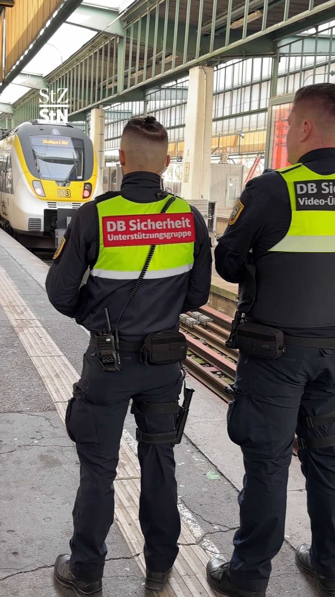 Video: Mehr Sicherheit am Stuttgarter Hauptbahnhof durch zusätzliche Streifen