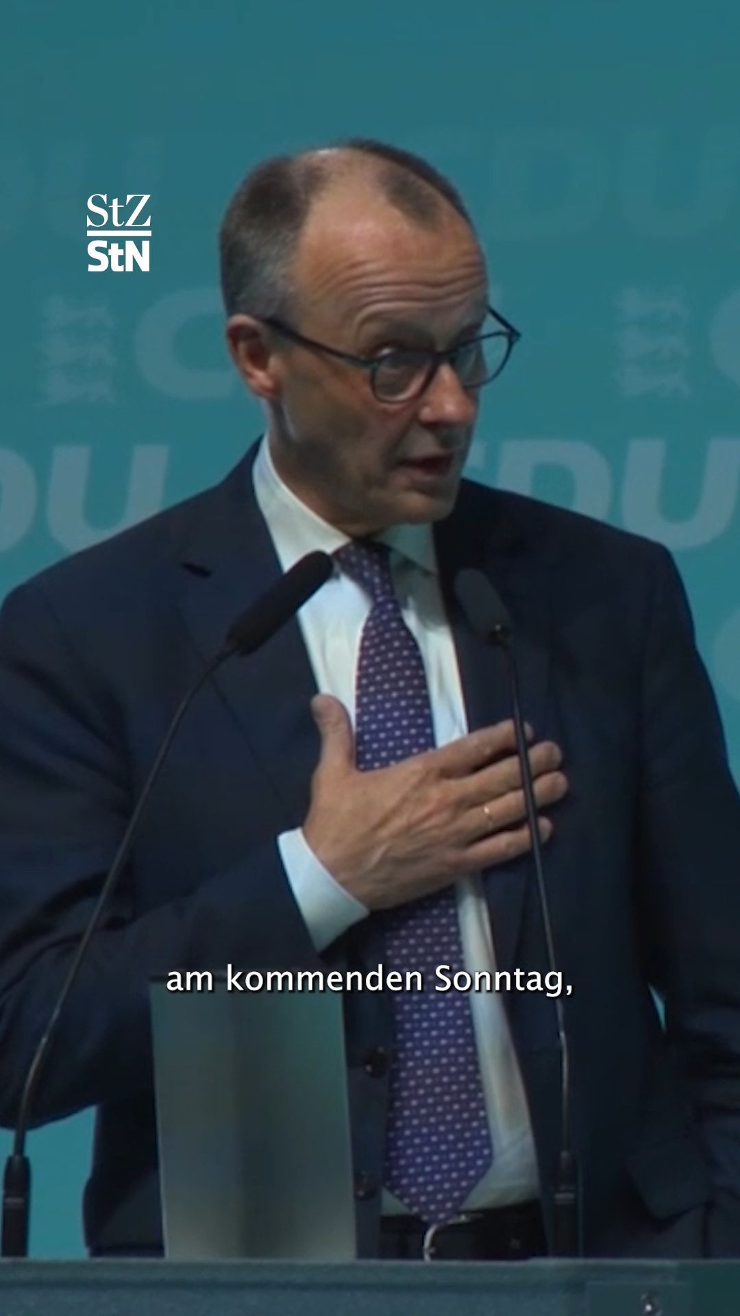 Video: Landtagswahl: Merz motiviert Wahlkämpfer im Südwesten für den Endspurt