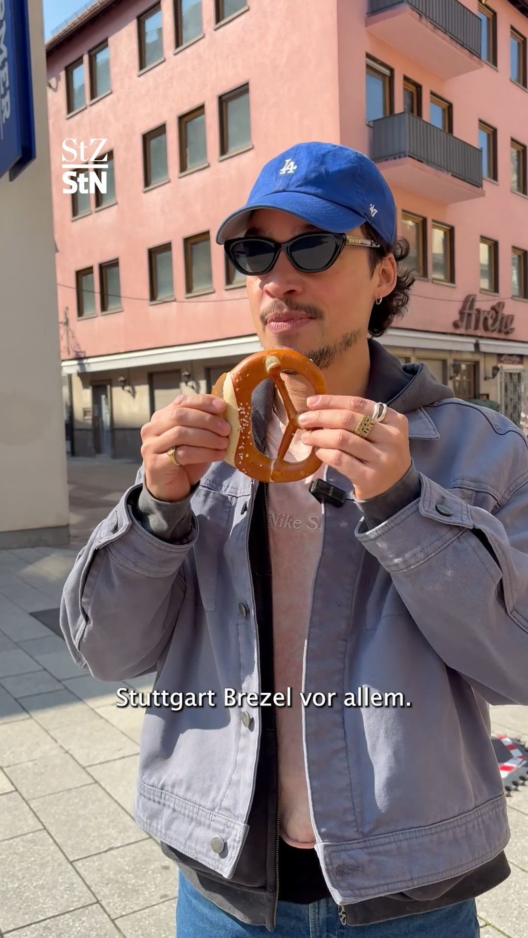 Video: Brezeltest mit Aurel Mertz in Stuttgart