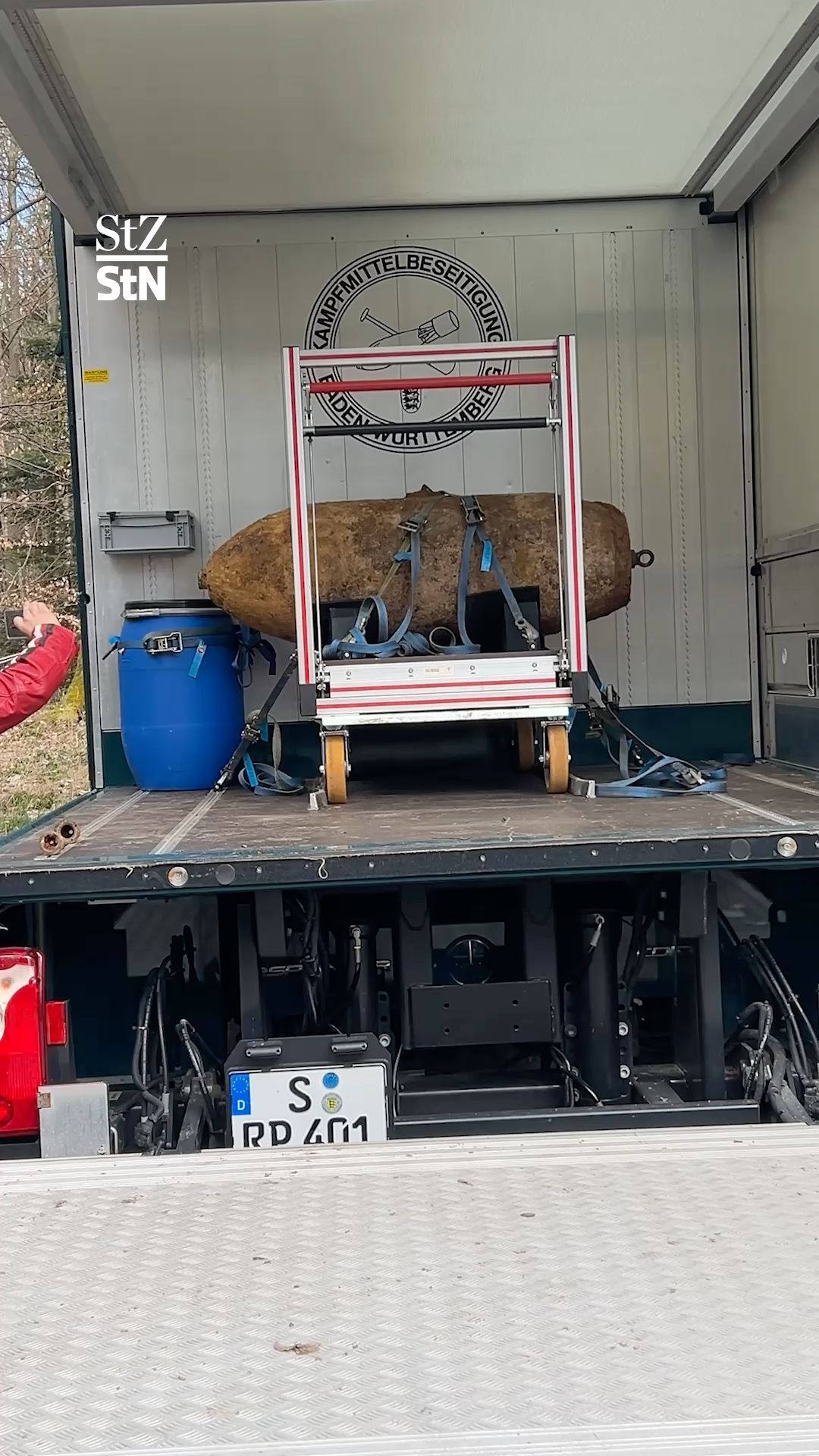 Video: Bombenentschärfung in Stuttgart