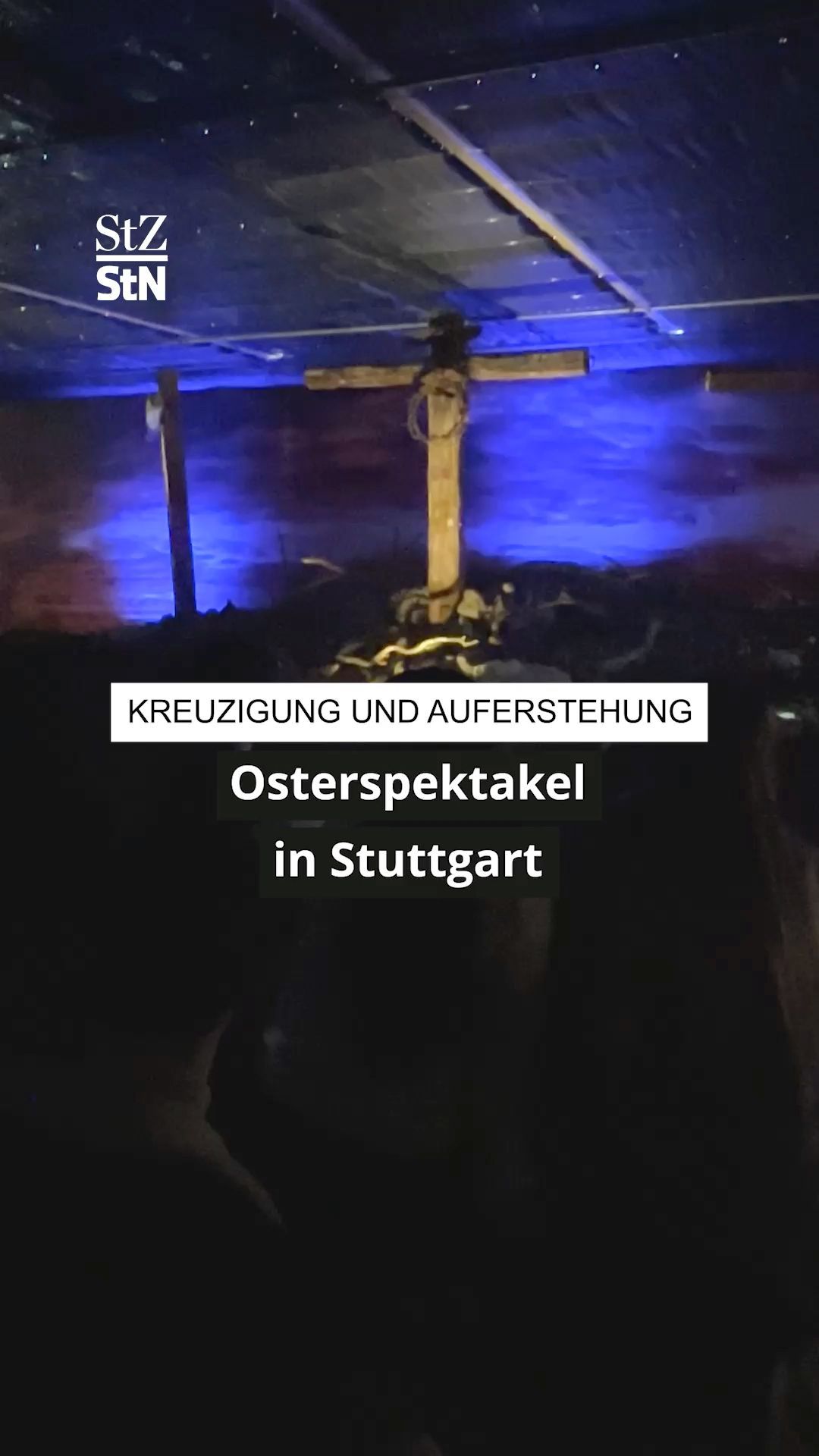 Video: Ostergarten in Stuttgart zeigt die Passionsgeschichte