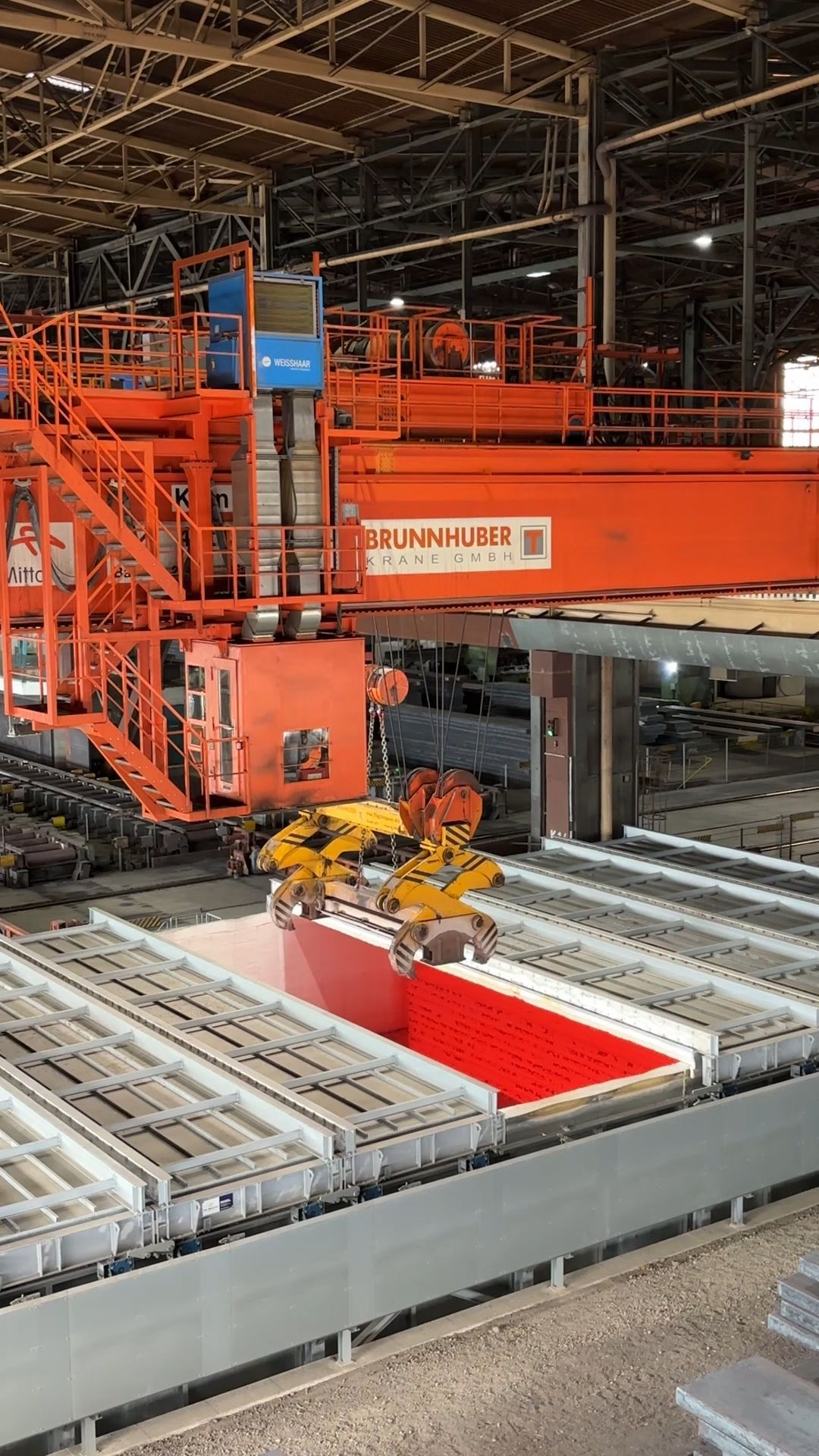 Video: Die Thermobox im Konverterstahlwerk von ArcelorMittal Eisenhüttenstadt