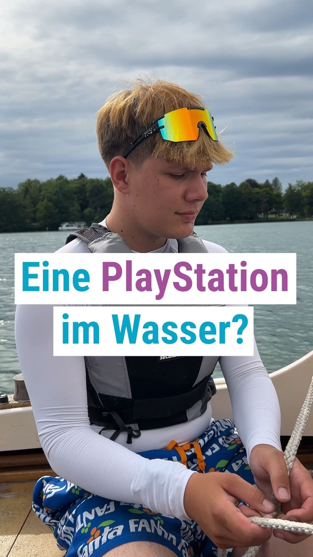 Video: Mit der "PlayStation" über den Scharmützelsee?