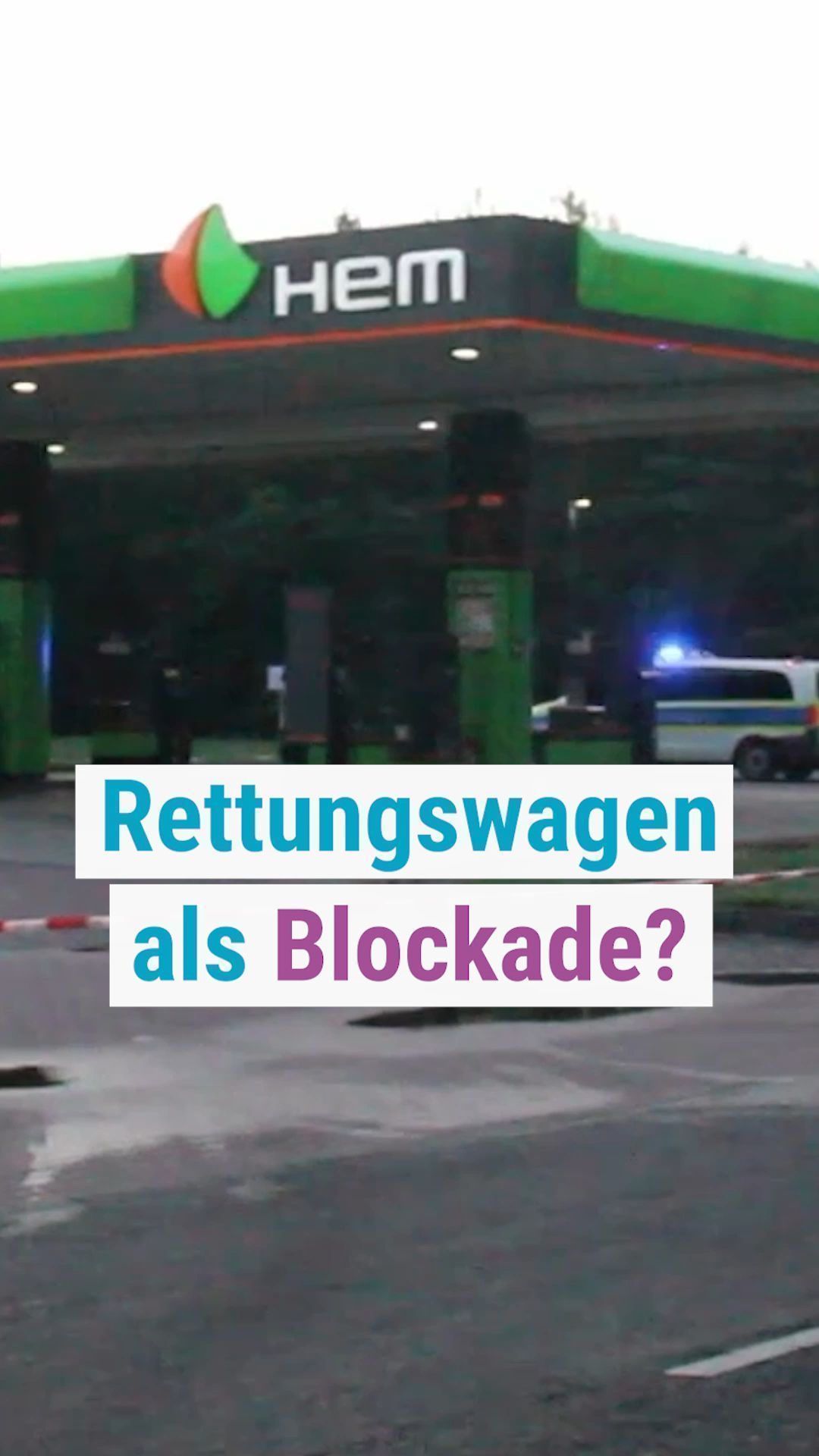 Video: Überfall an Tankstelle in Teupitz