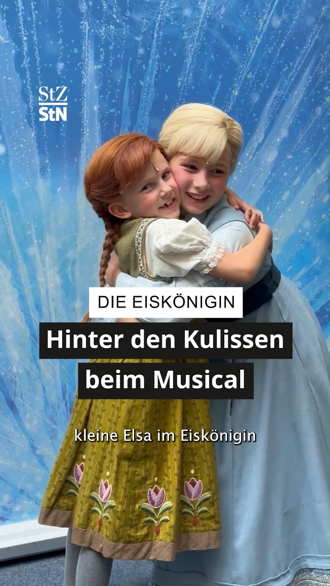 Video: Luise aus Rudersberg spielt die kleine Elsa im Musical "Die Eiskönigin"