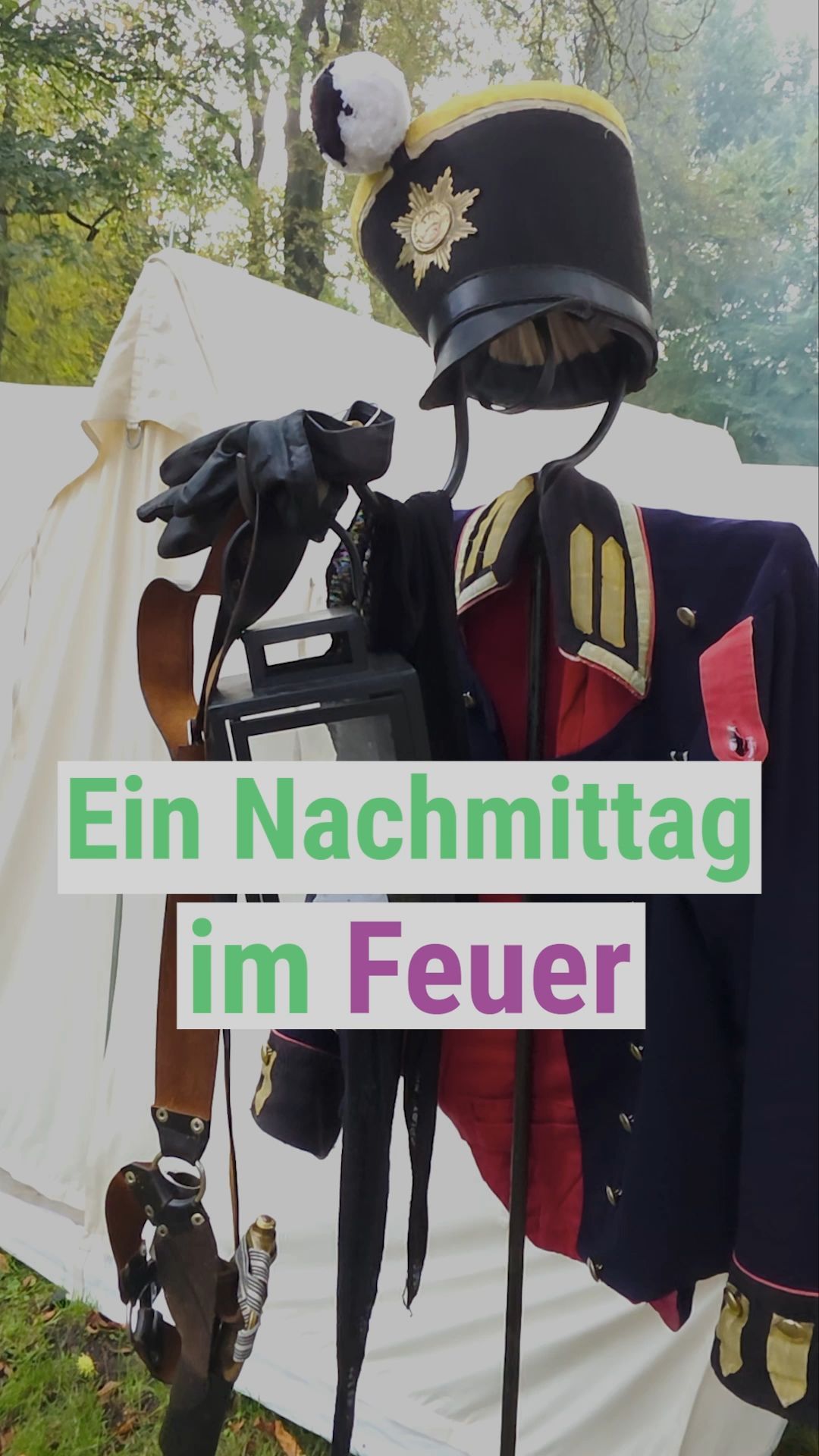 Video: Warum die Kulissen in Landin plötzlich in Flammen stehen